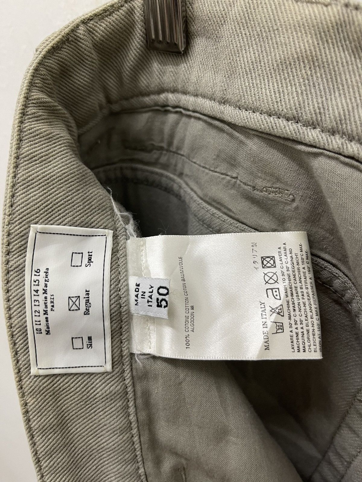 Maison Margiela Rare Vintage MAISON MARTIN MARGIELA Paris Regular Pant Size US 34 / EU 50 - 9 Thumbnail