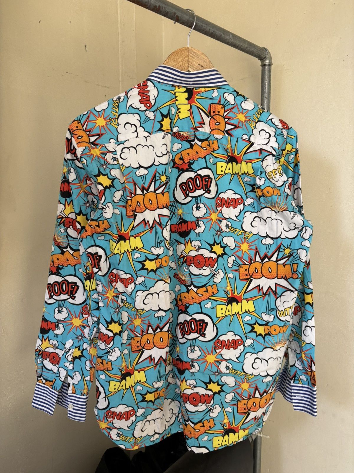 CDG by Comme des Garcons CDG Shirt Shirt - AW18 Comic Book Print Shirt Multi Size US S / EU 44-46 / 1 - 2 Thumbnail