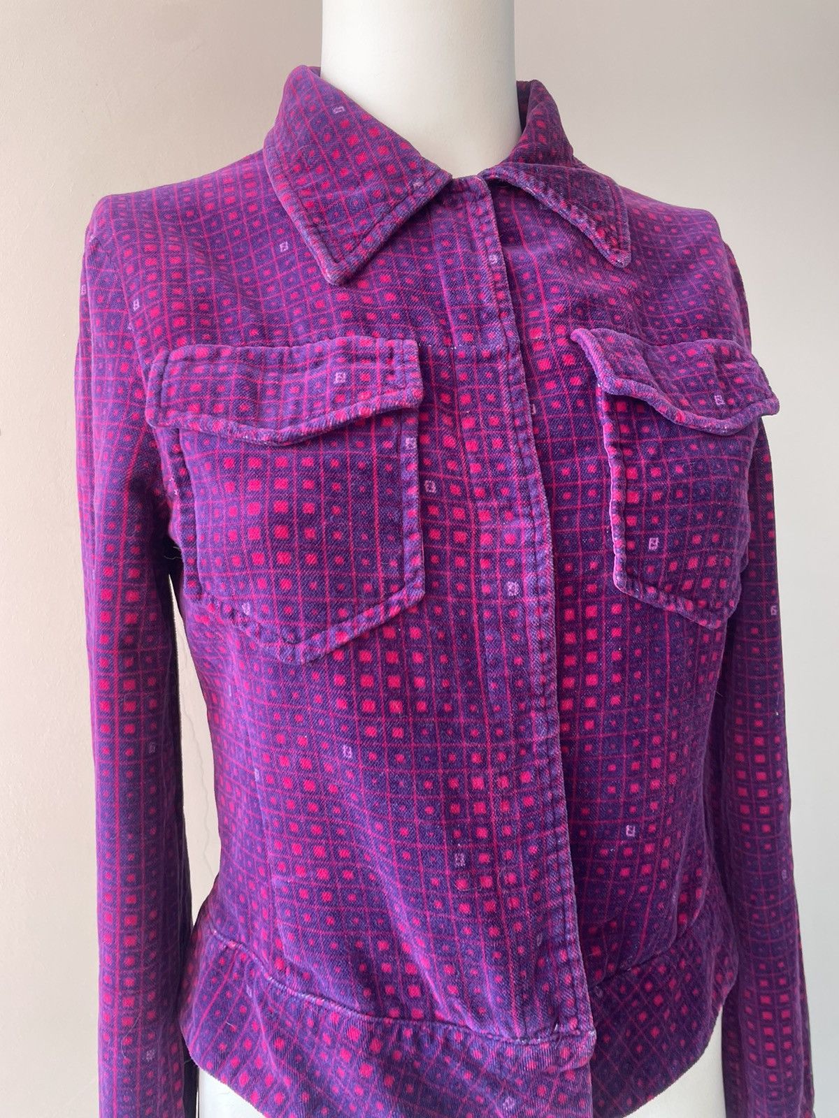 Fendi Vintage fendi monogram jacket Size S / US 4 / IT 40 - 12 Thumbnail