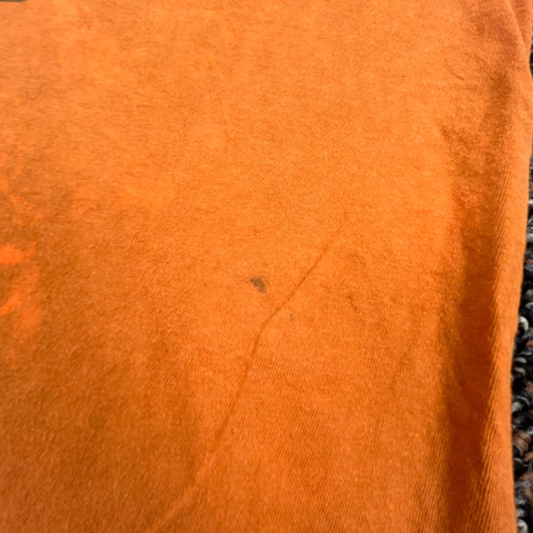 Harley Davidson Harley-Davidson Shirt Men XL Orange Tee Faded Skull Wings 80s Retro Logo Graphic T-Shirt Size US XL / EU 56 / 4 - 7 Thumbnail