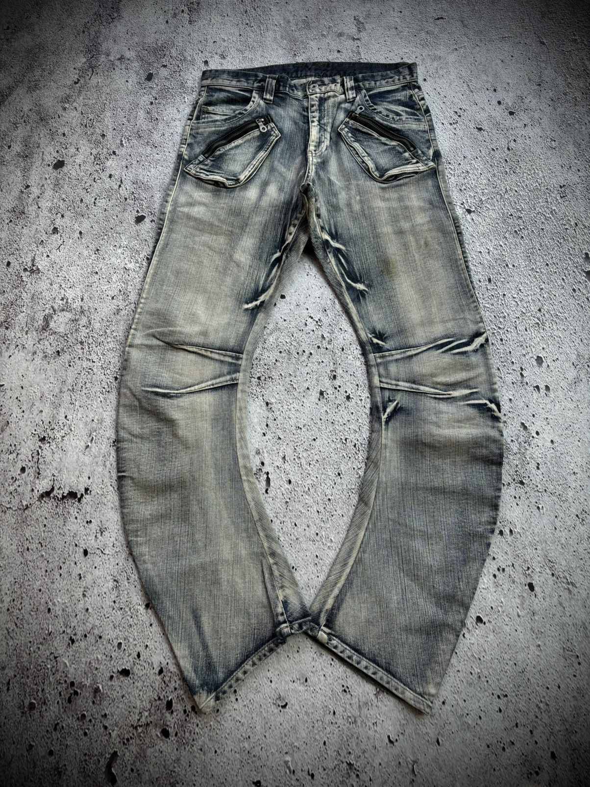 PPFM 2000's PPFM Denim jeansn Size US 33 - 6 Thumbnail