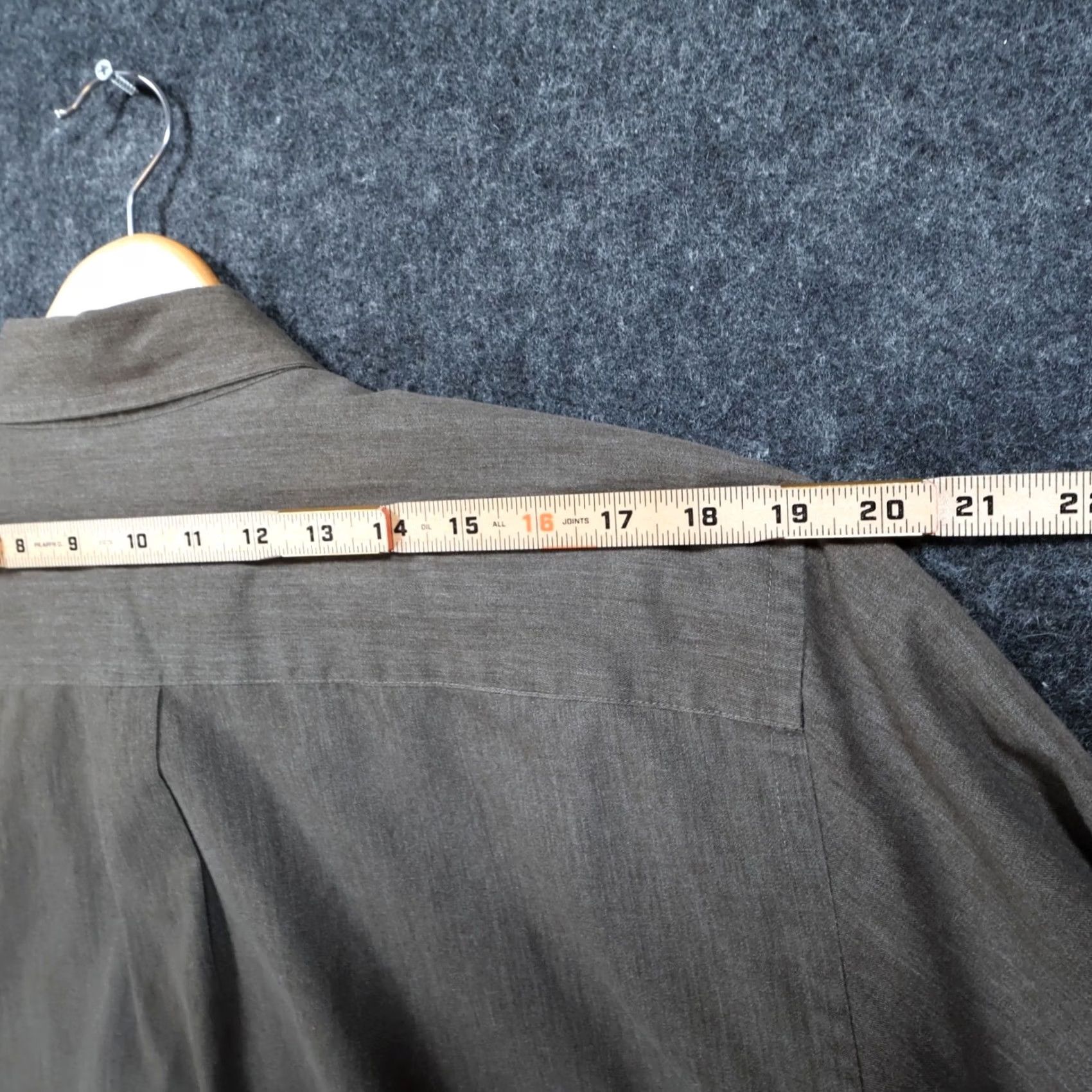 Dockers Dockers Button Front Shirt Mens LT Brown Long Sleeve Stain Defender Size US L / EU 52-54 / 3 - 6 Thumbnail