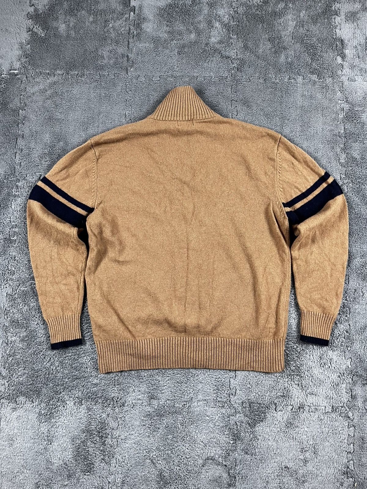 Kappa Vintage Kappa Zip Up Wool Sweater Pullover Jumper Old Money Size US XL / EU 56 / 4 - 7 Thumbnail