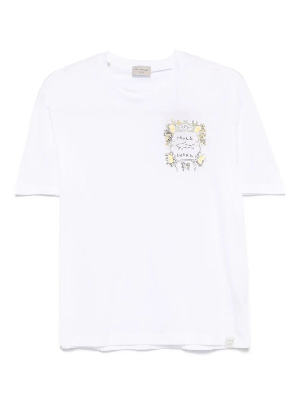 Paul & Shark CAPRI EMBROIDERY X-SOFT JERSEY T-SHIRT Size US XXL / EU 58 / 5 - 1 Thumbnail