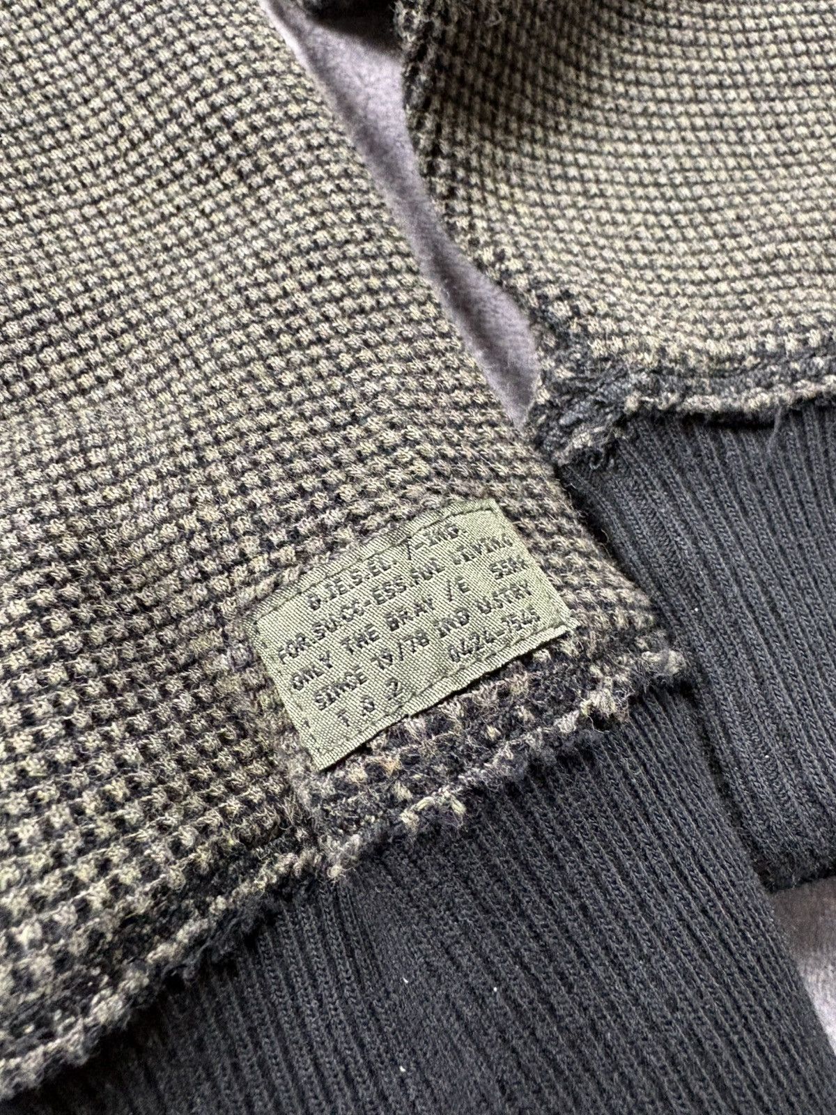 Diesel DIESEL Industry Avantgarde Streetwear Knitted Sweater Rare Size US L / EU 52-54 / 3 - 7 Thumbnail