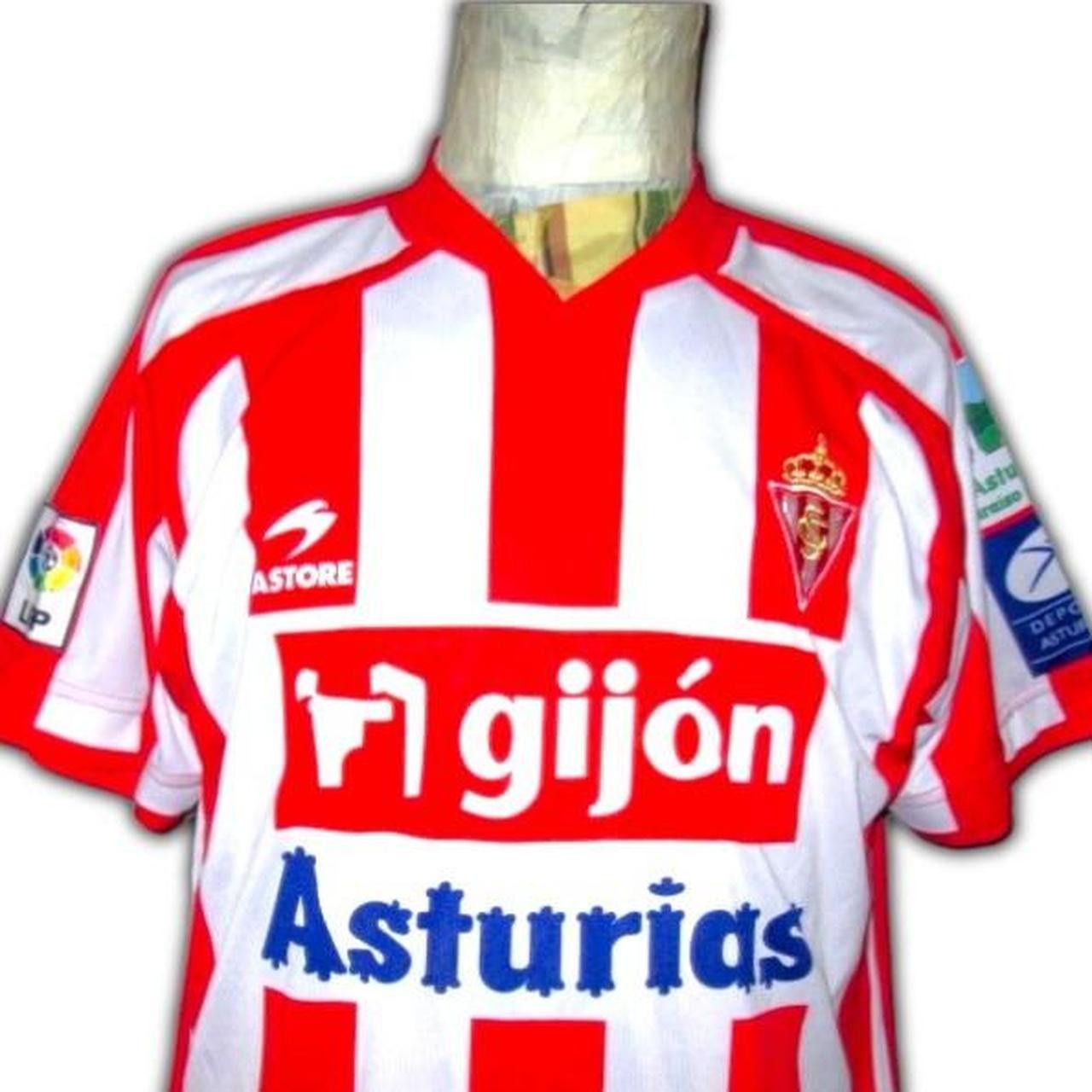 Other Sporting De Gijon 2007 2008 2009 trikot maillot Camiseta Size US L / EU 52-54 / 3 - 4 Thumbnail
