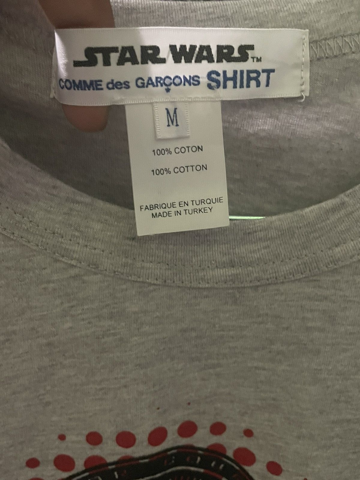 Comme des Garcons Comme Des Garçon X Star Wars Tee Shirt Size US M / EU 48-50 / 2 - 8 Thumbnail