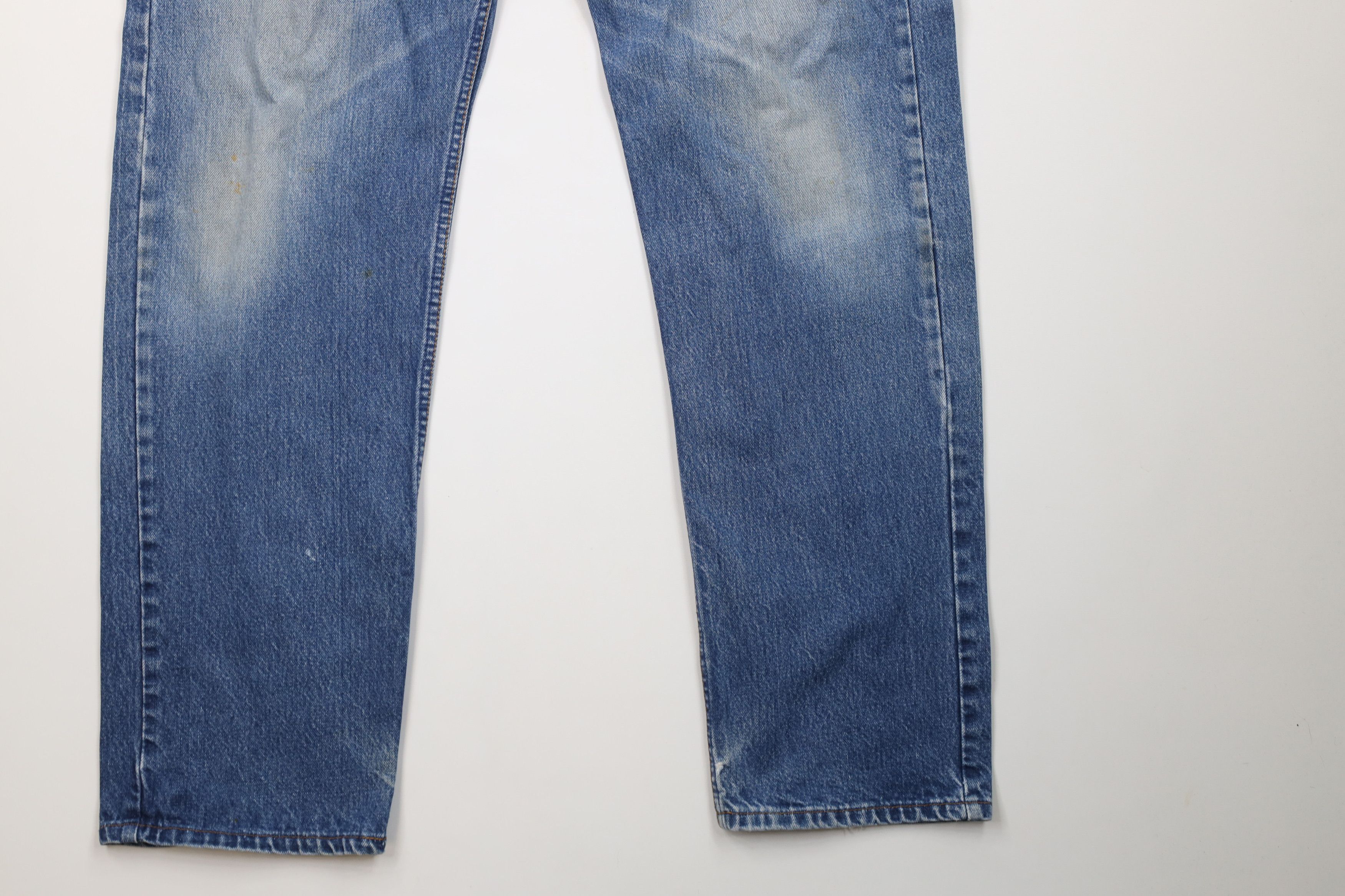 Levi's Vintage 90s Levis 505 Orange Tab Straight Leg Denim Jeans Size US 40 / EU 56 - 4 Thumbnail