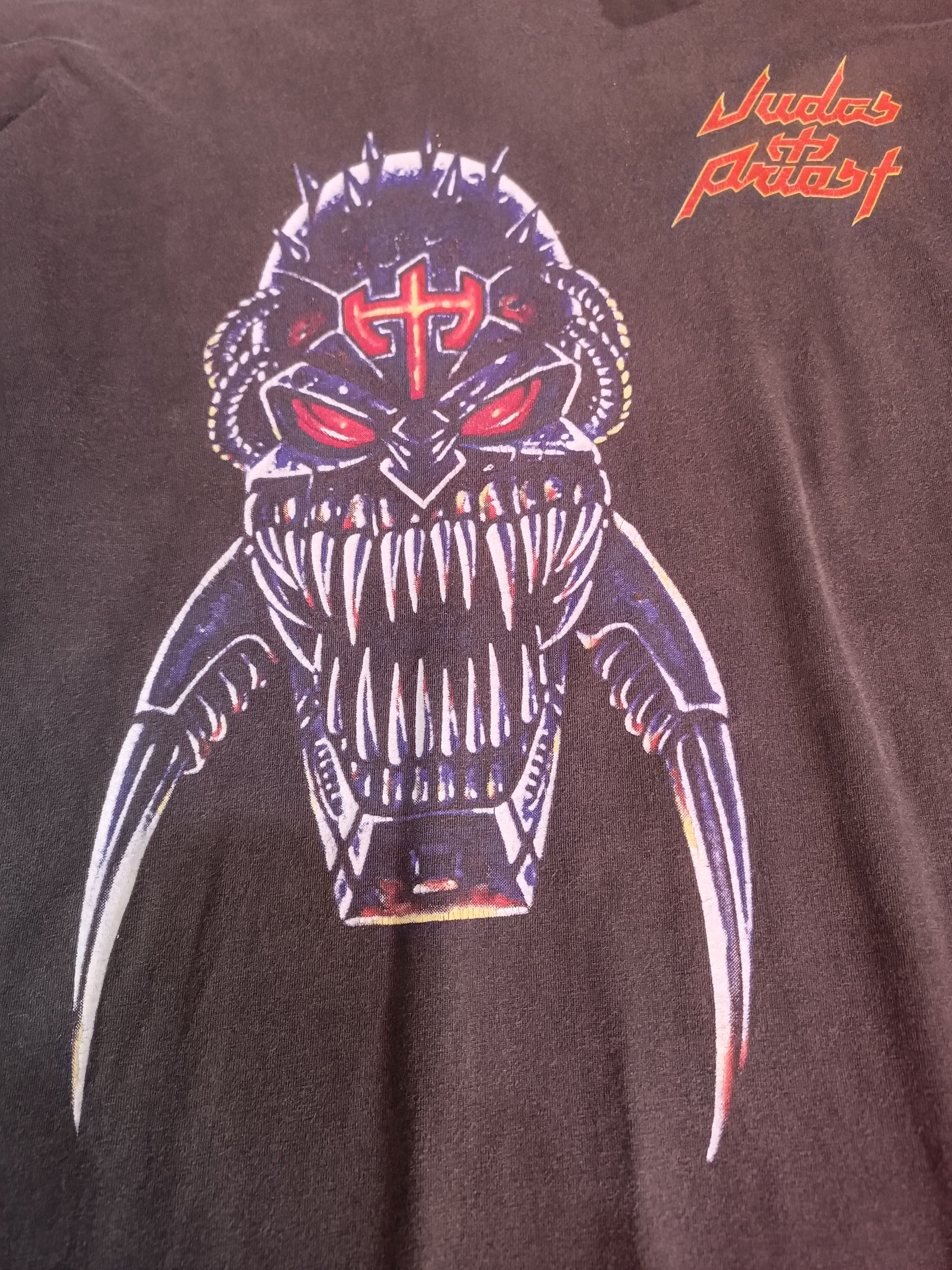 Vintage Vtg Judas priest Rock Jugulator Size US L / EU 52-54 / 3 - 2 Thumbnail