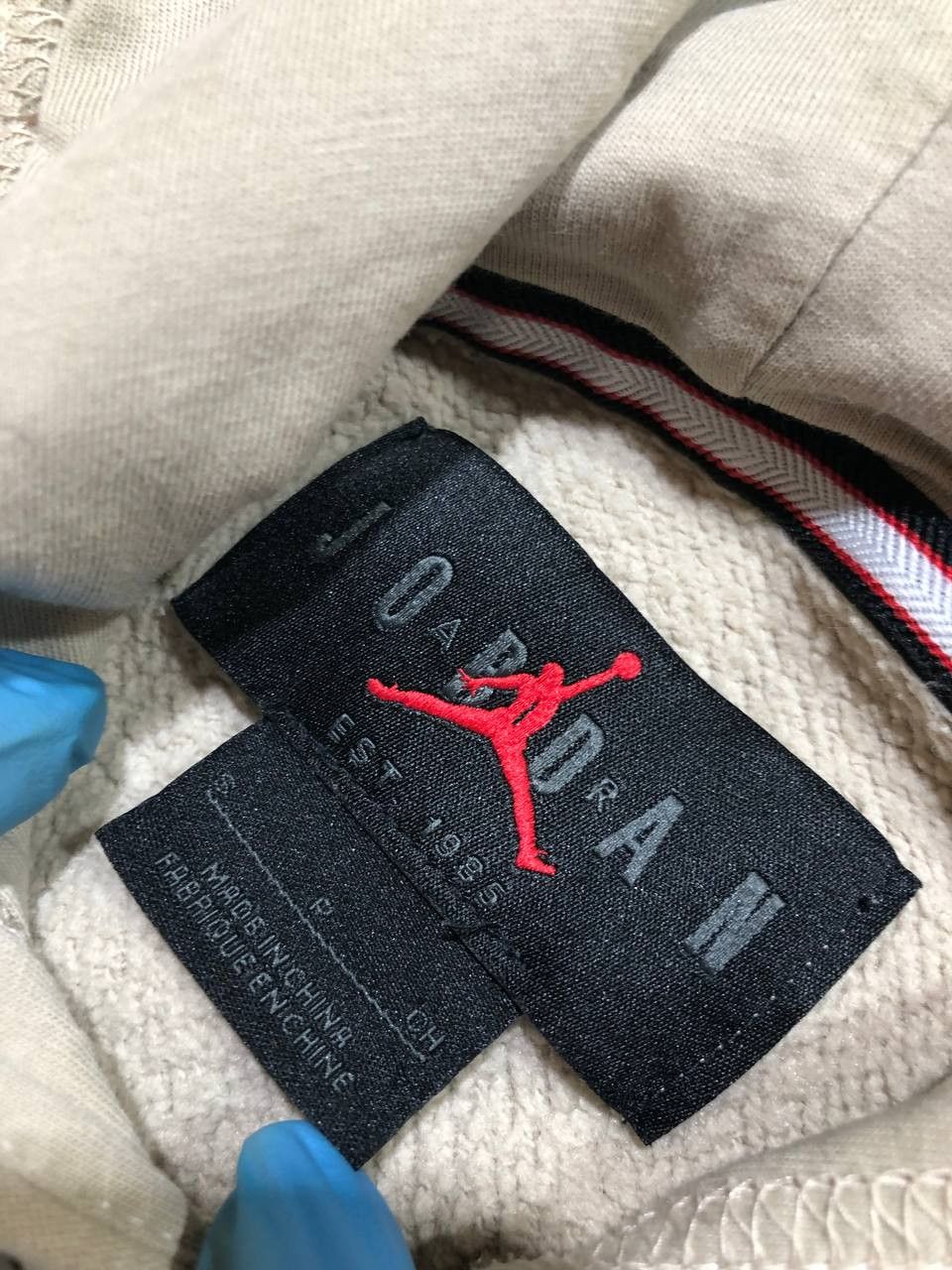Jordan Brand Jordan Essentials Jumpman All Over Pullover Hoodie Tan Size US S / EU 44-46 / 1 - 2 Thumbnail