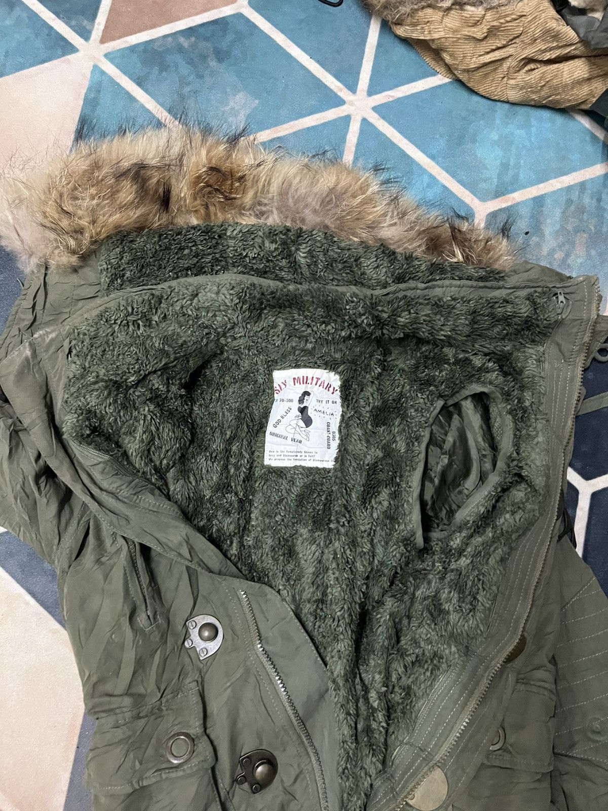 Sly Guild 💥Sly Military Japanese Brand Army Parka/Kapital inspired Size S / US 4 / IT 40 - 12 Thumbnail