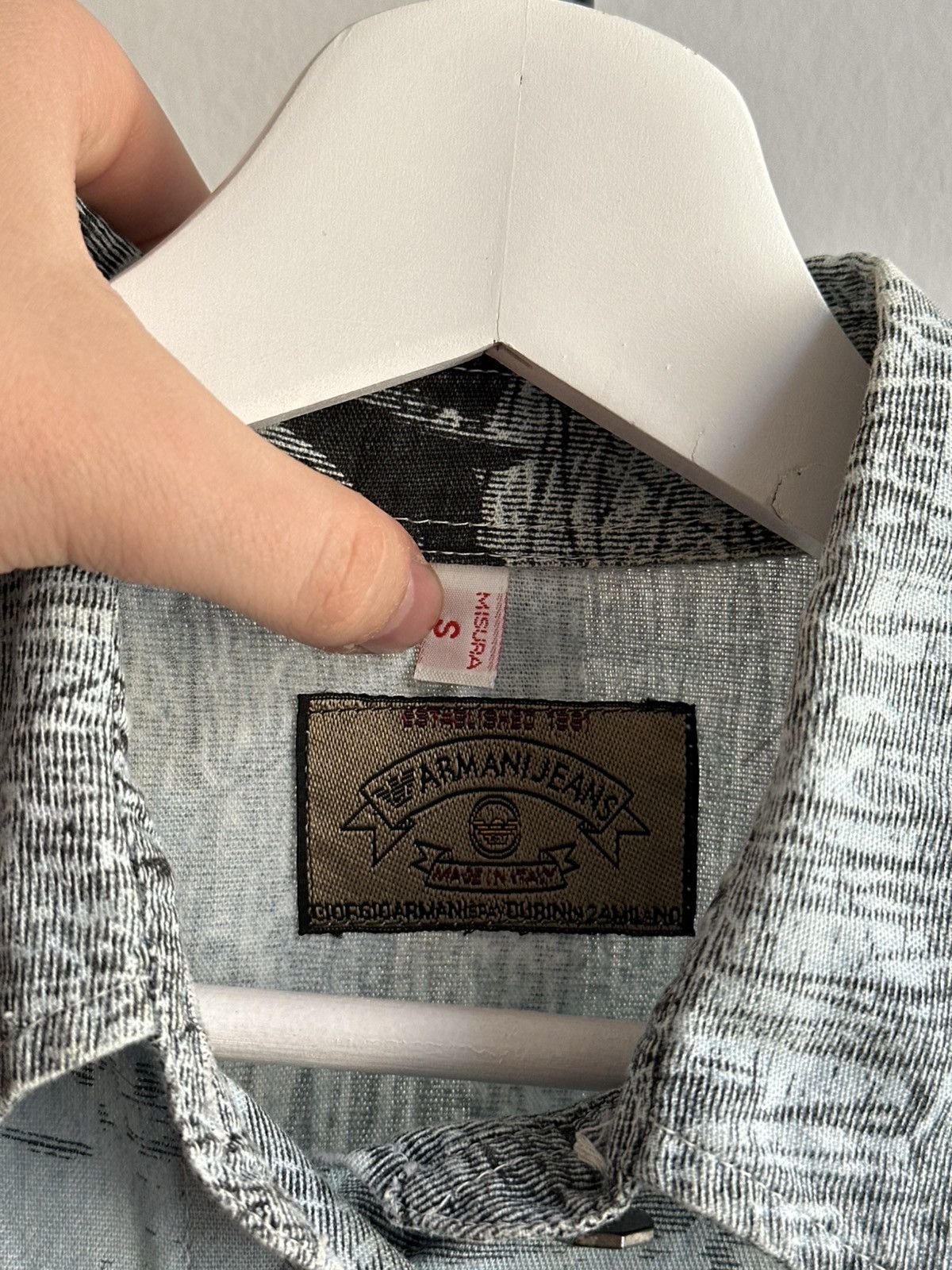 Emporio Armani Emporio Armani Vintage 80s Archive Japanese Style Crop-top Size M / US 6-8 / IT 42-44 - 8 Thumbnail