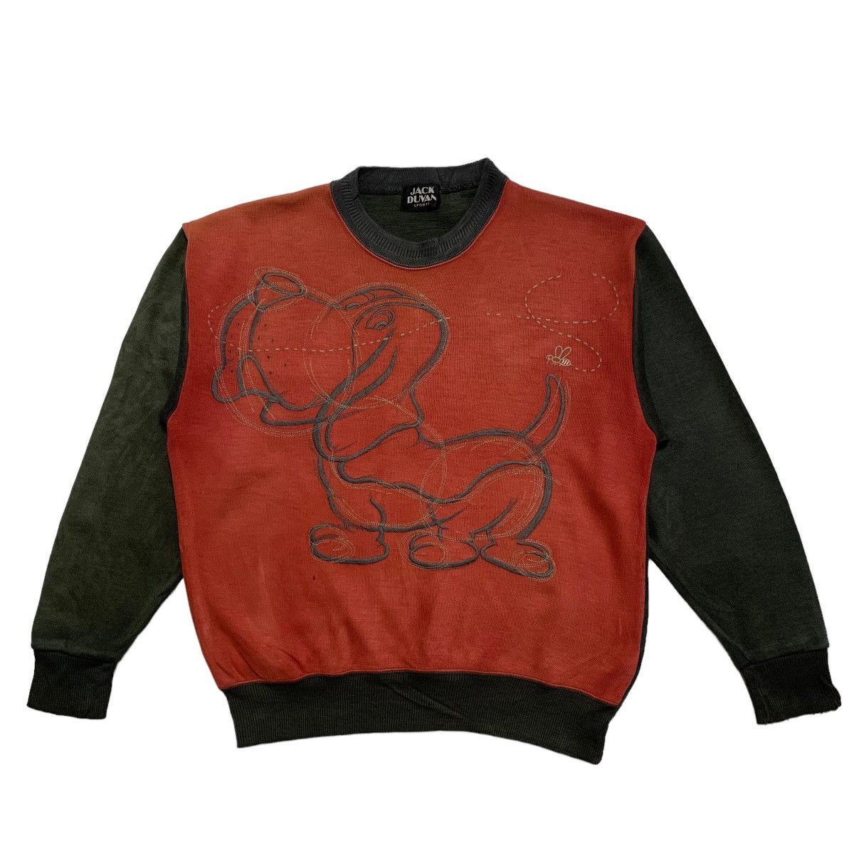 Japanese Brand Jack Duran Nice Design Sweatshirt Size L / US 10 / IT 46 - 1 Thumbnail