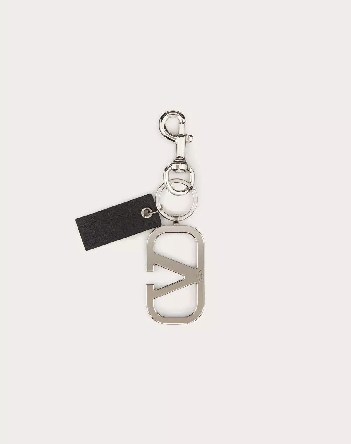 Valentino oc11z0725 Size:OS/Vlogo Signature Keychain Black/Silver Size ONE SIZE - 5 Thumbnail
