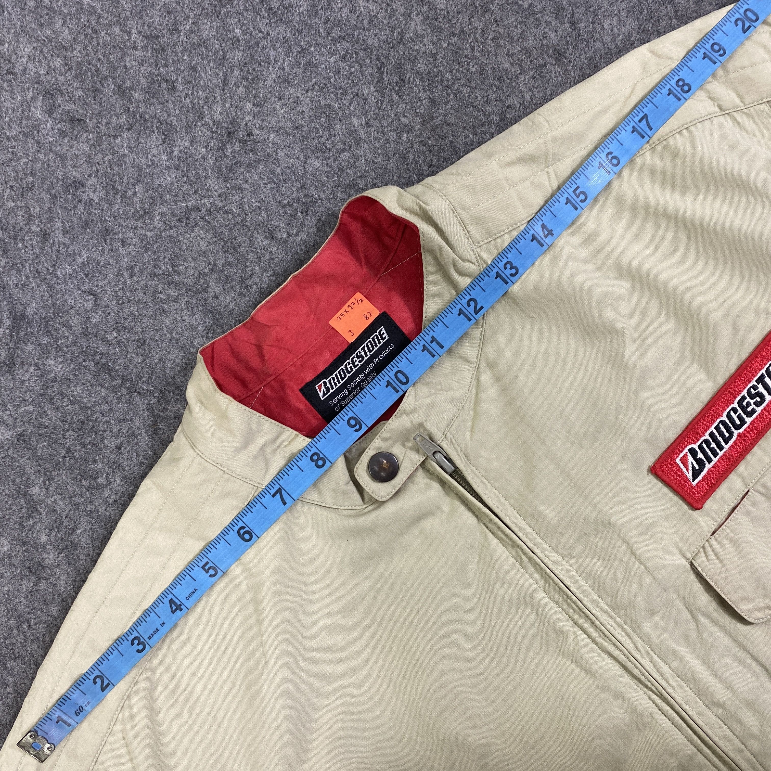 Vintage Vintage Bridgestone Big Logo Jacket Racing -J082 Size US L / EU 52-54 / 3 - 6 Thumbnail