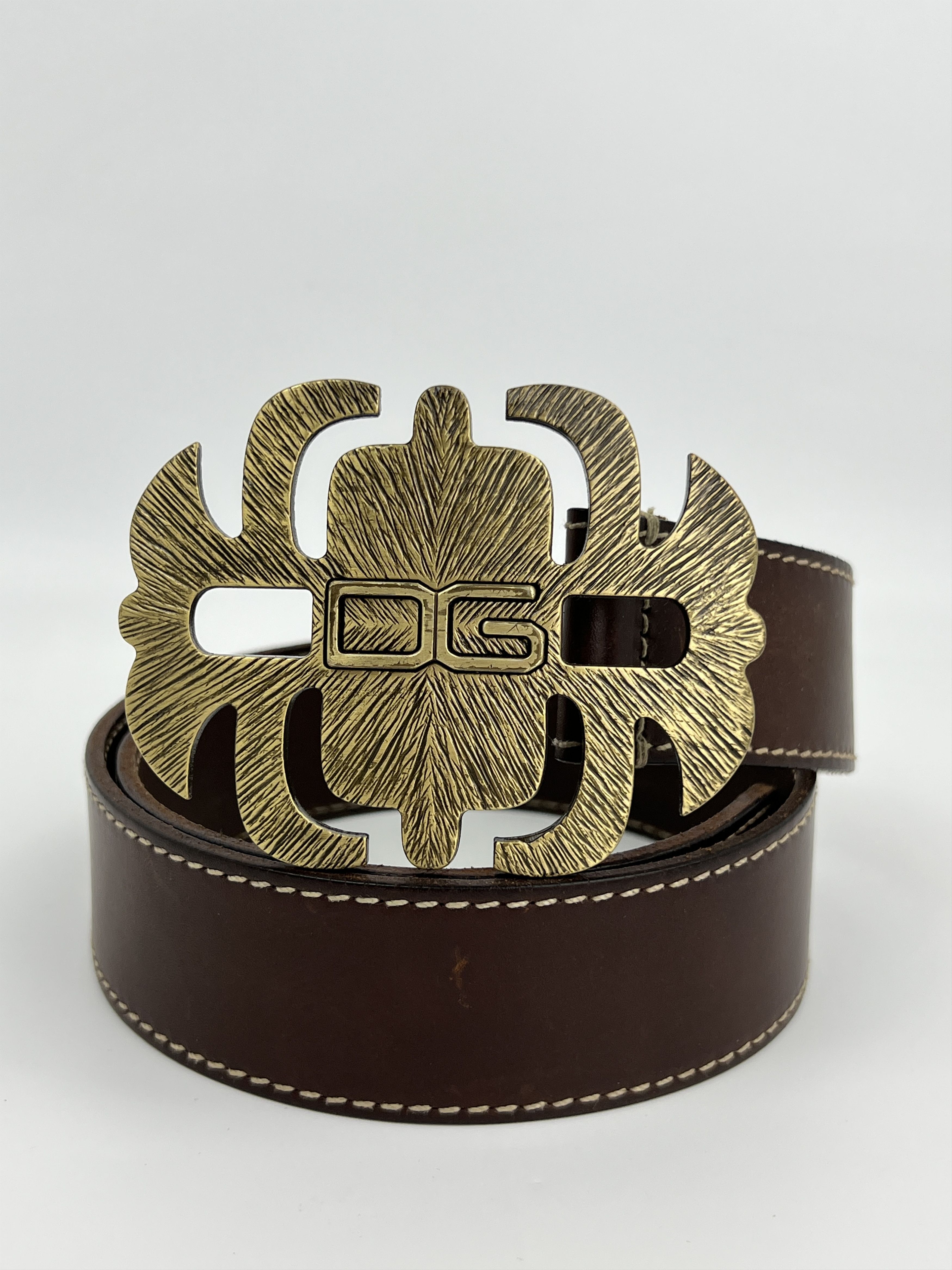 Dolce & Gabbana Vintage Dolce Gabbana Runaway Big DG Logo Buckle Size ONE SIZE - 1 Thumbnail