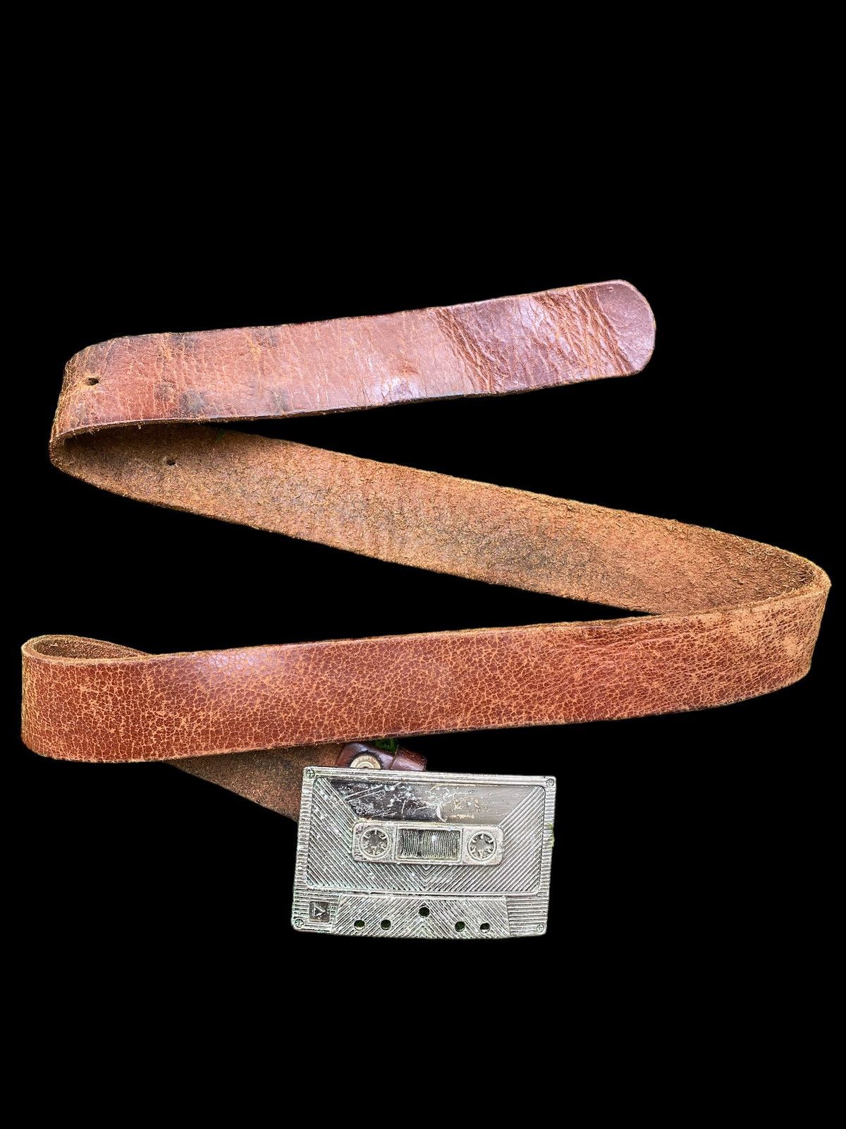 Japanese Brand Vintage MADE IN JAPAN BACK POP Leather Belt nice design Size ONE SIZE - 2 Thumbnail