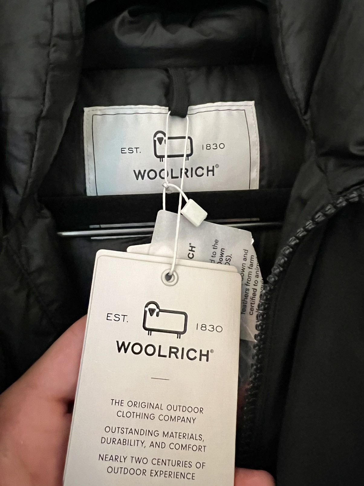 Woolrich Woolen Mills Polar Bomber in Black Ramar Cloth Size US S / EU 44-46 / 1 - 4 Thumbnail