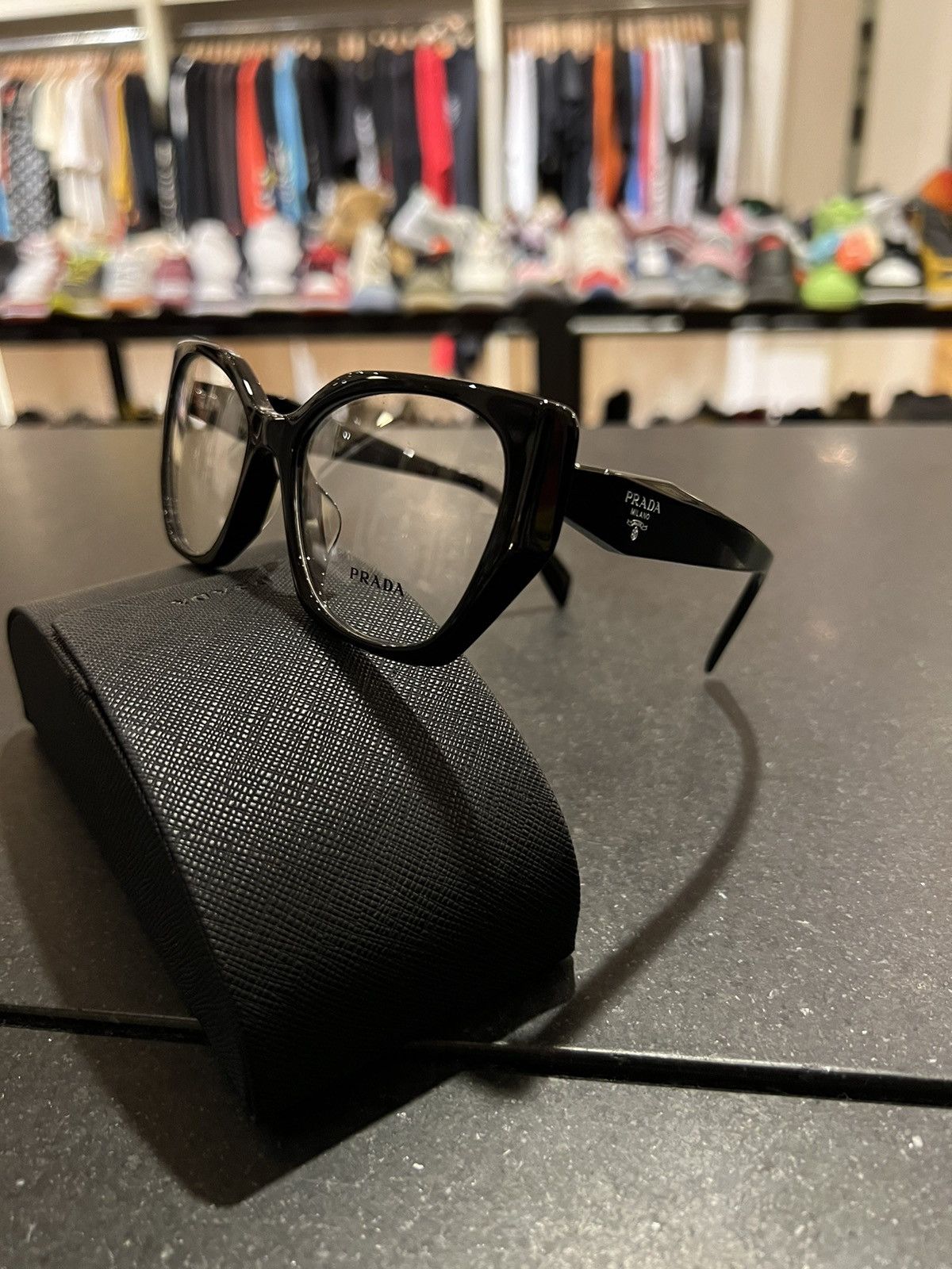 Prada Prada PR 18WV Eye Glasses Size ONE SIZE - 1 Thumbnail