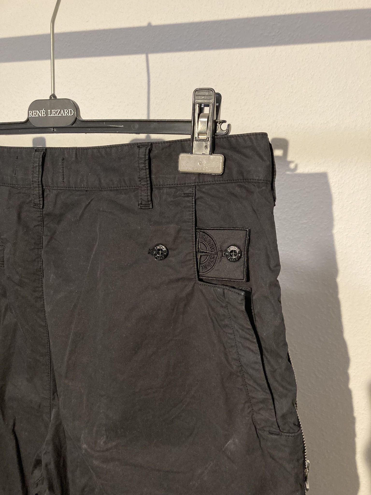 Stone Island Shadow Project SISP Zip Ventilated Cargo Pants Size US 32 / EU 48 - 9 Thumbnail