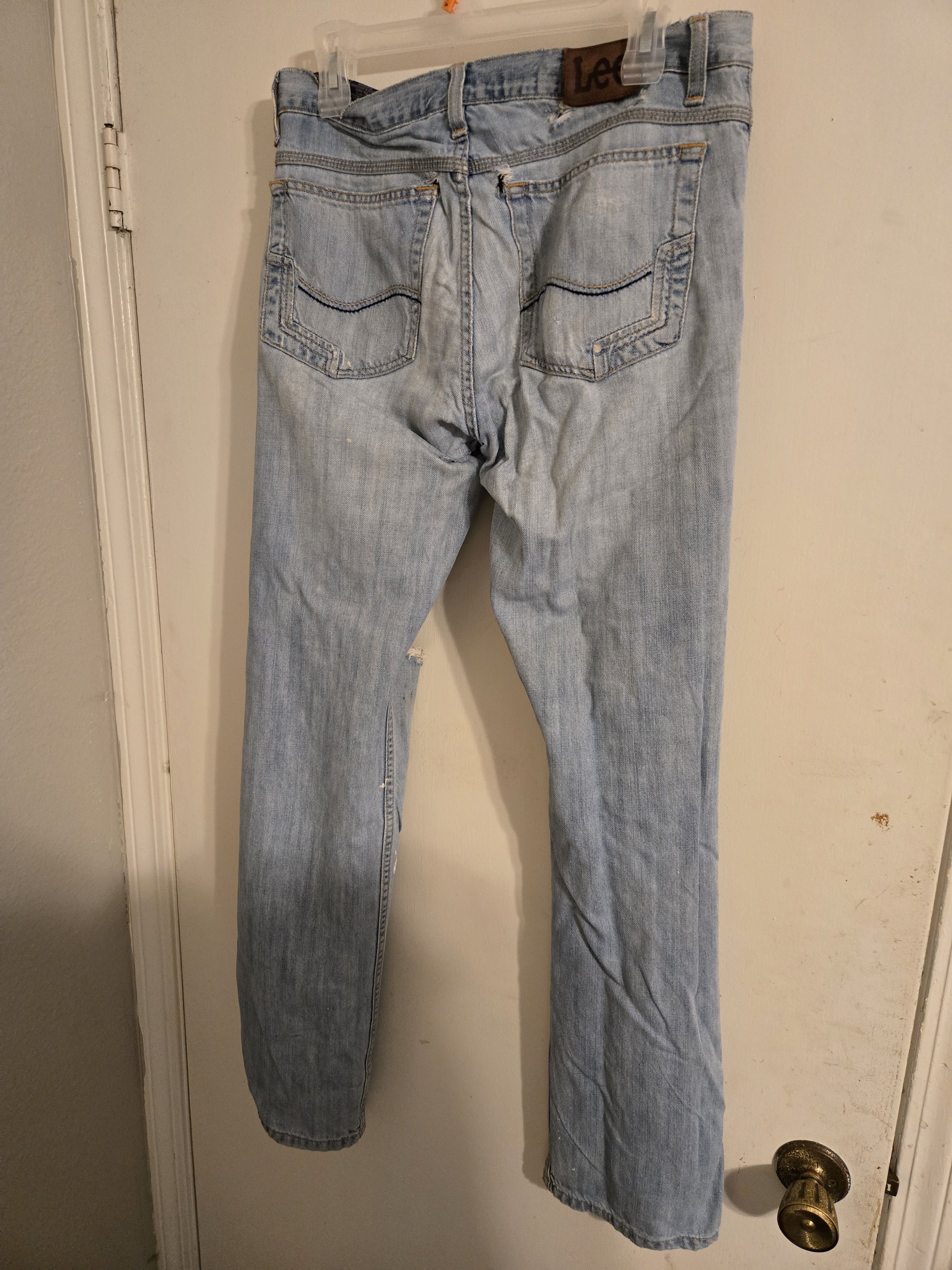 Vintage Vintage Denim “Extremely Ripped & Torn” Jeans Size US 32 / EU 48 - 2 Thumbnail