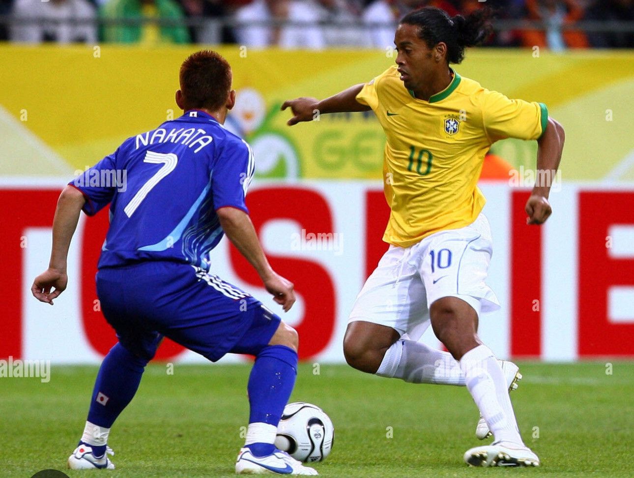 Japanese Brand Japan World Cup 2006 player issue home shirt #7 Nakata(Bnwt) Size US M / EU 48-50 / 2 - 11 Thumbnail