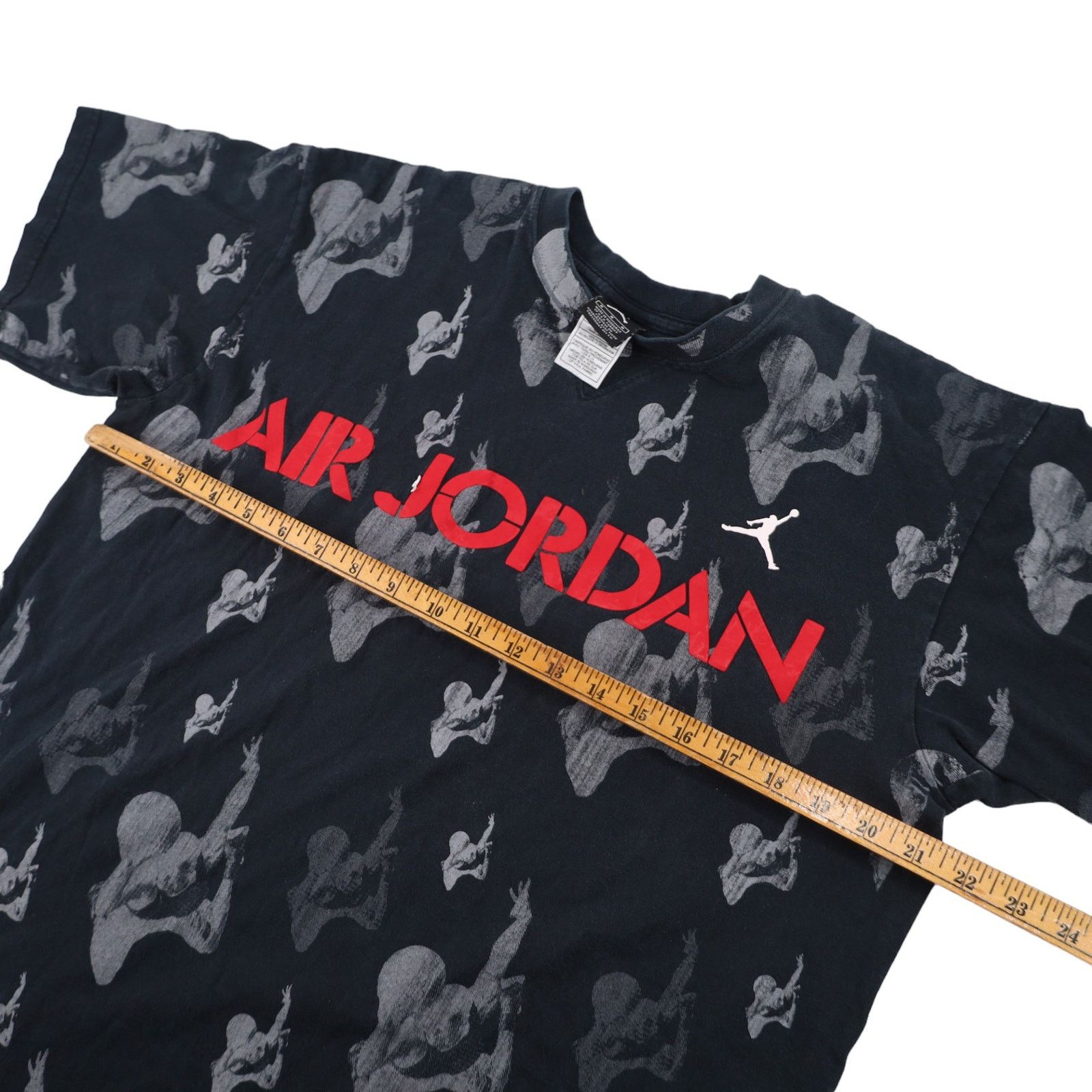 Jordan Brand × Nike × Vintage Vintage Y2k Nike Air Jordan Allover Print Graphic T Shirt Size US M / EU 48-50 / 2 - 6 Thumbnail