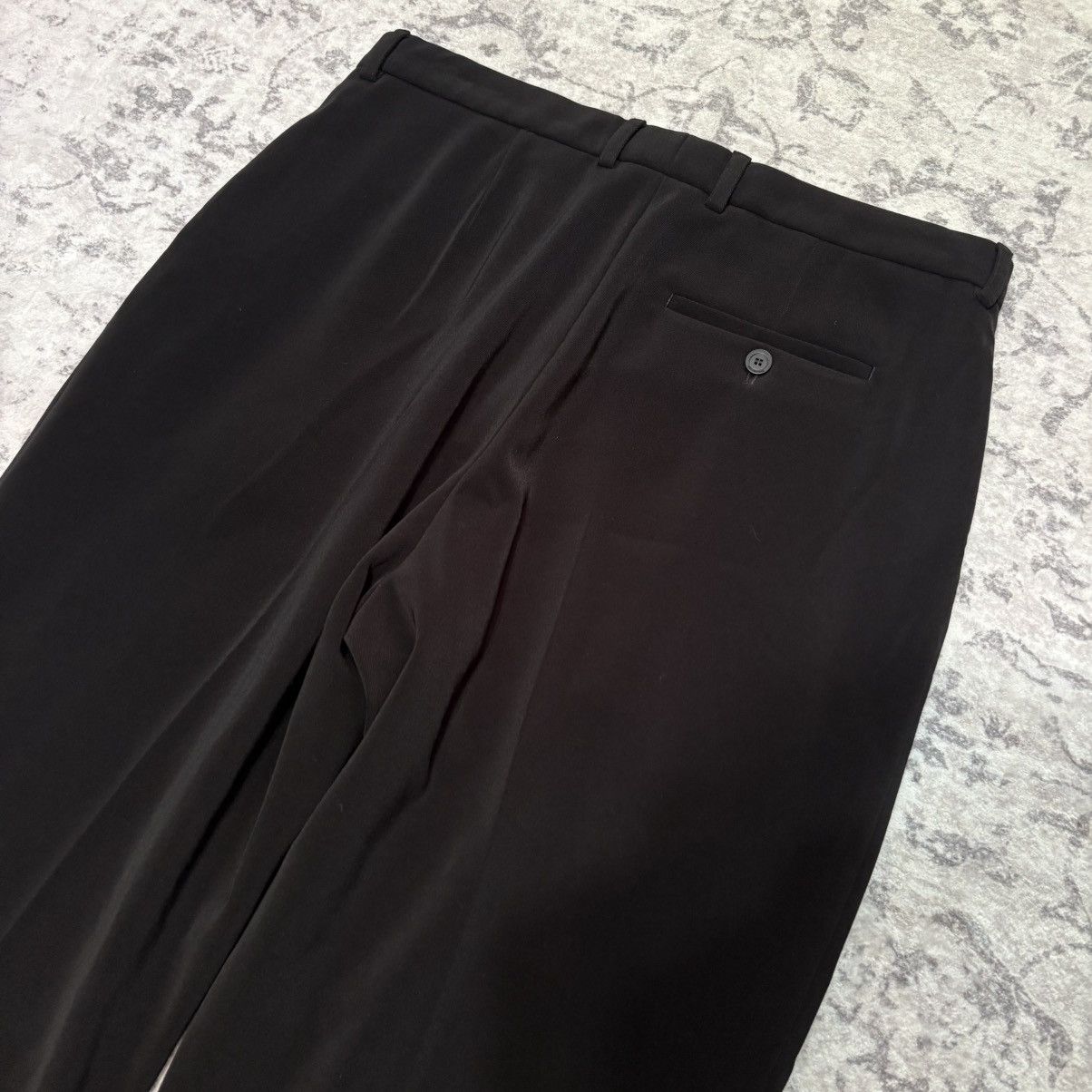 Balenciaga Balenciaga 2023 Pleated Trousers BNWT Black | Size M Size US 33 - 10 Thumbnail