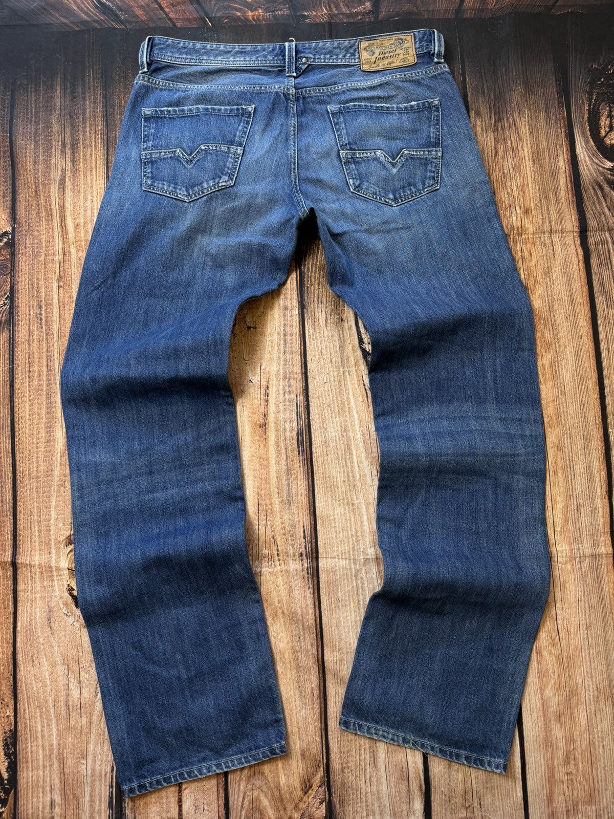 Vintage pants Diesel y2k denim baggy Japan style