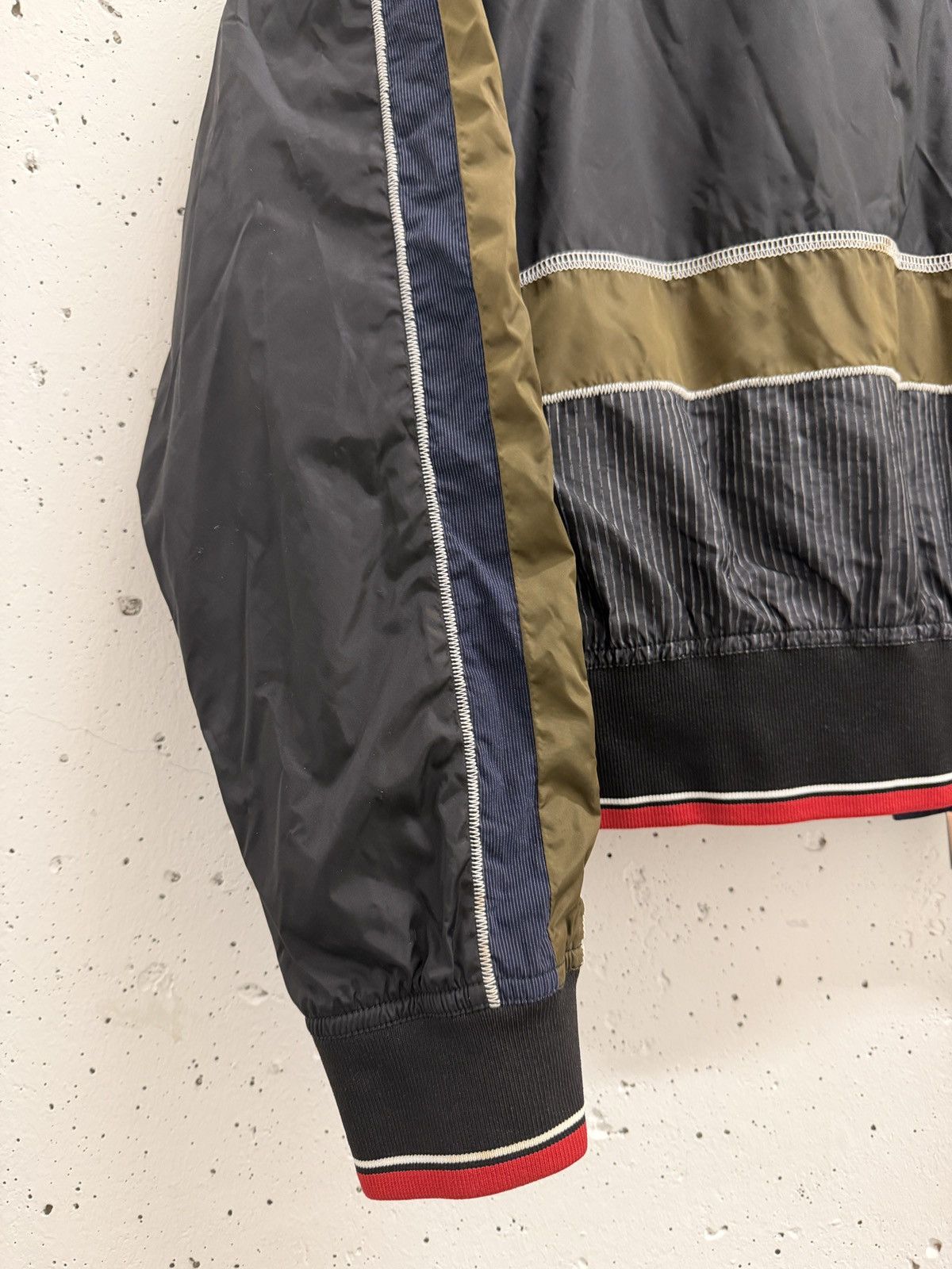 Dior Dior Homme Sample Track Nylon Panelled Zip-Up Jacket Size US M / EU 48-50 / 2 - 10 Thumbnail