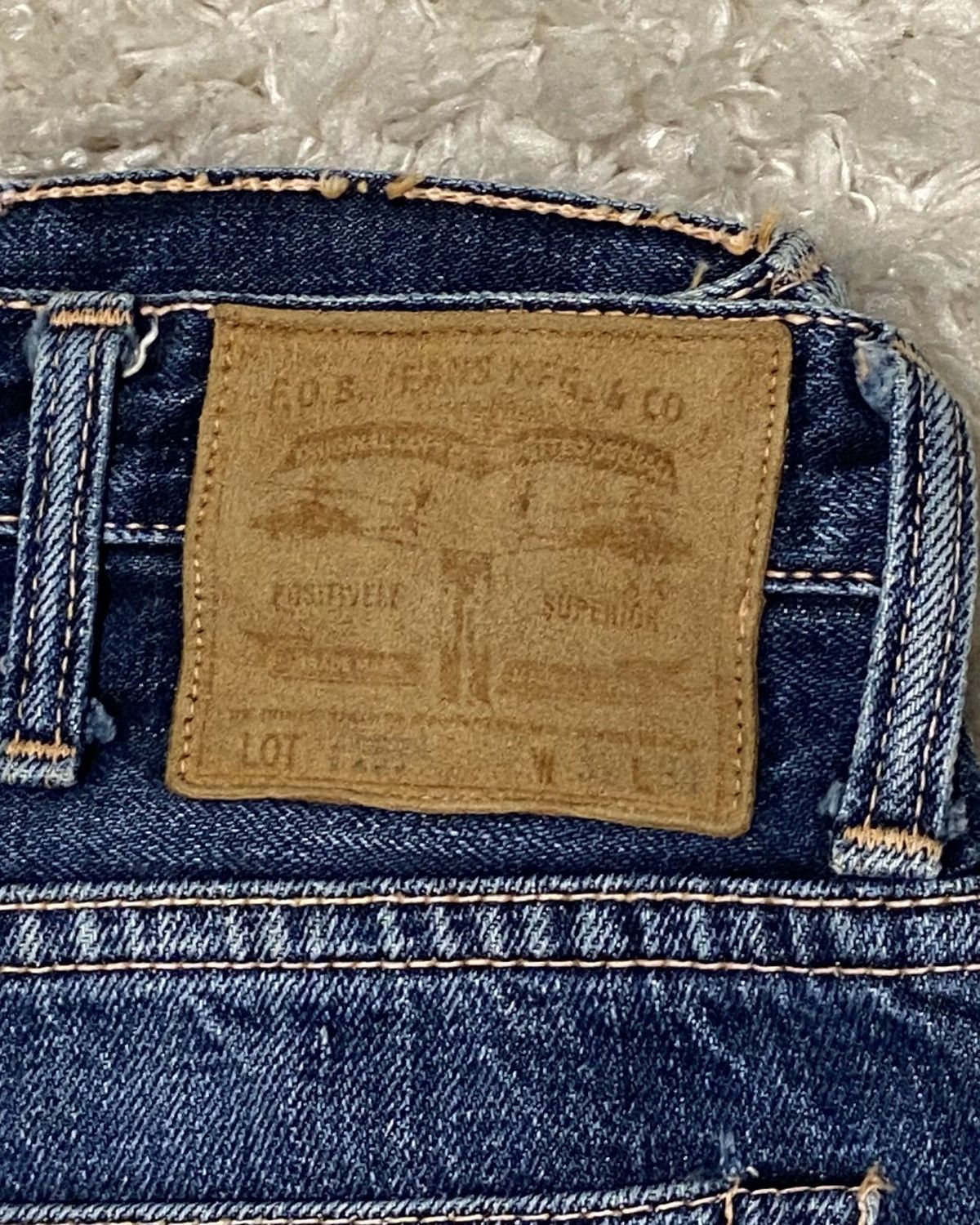 FOB Factory Jean FOB Factory Lot F-157 Selvedge 15oz Made in Japan Size US 31 - 5 Thumbnail