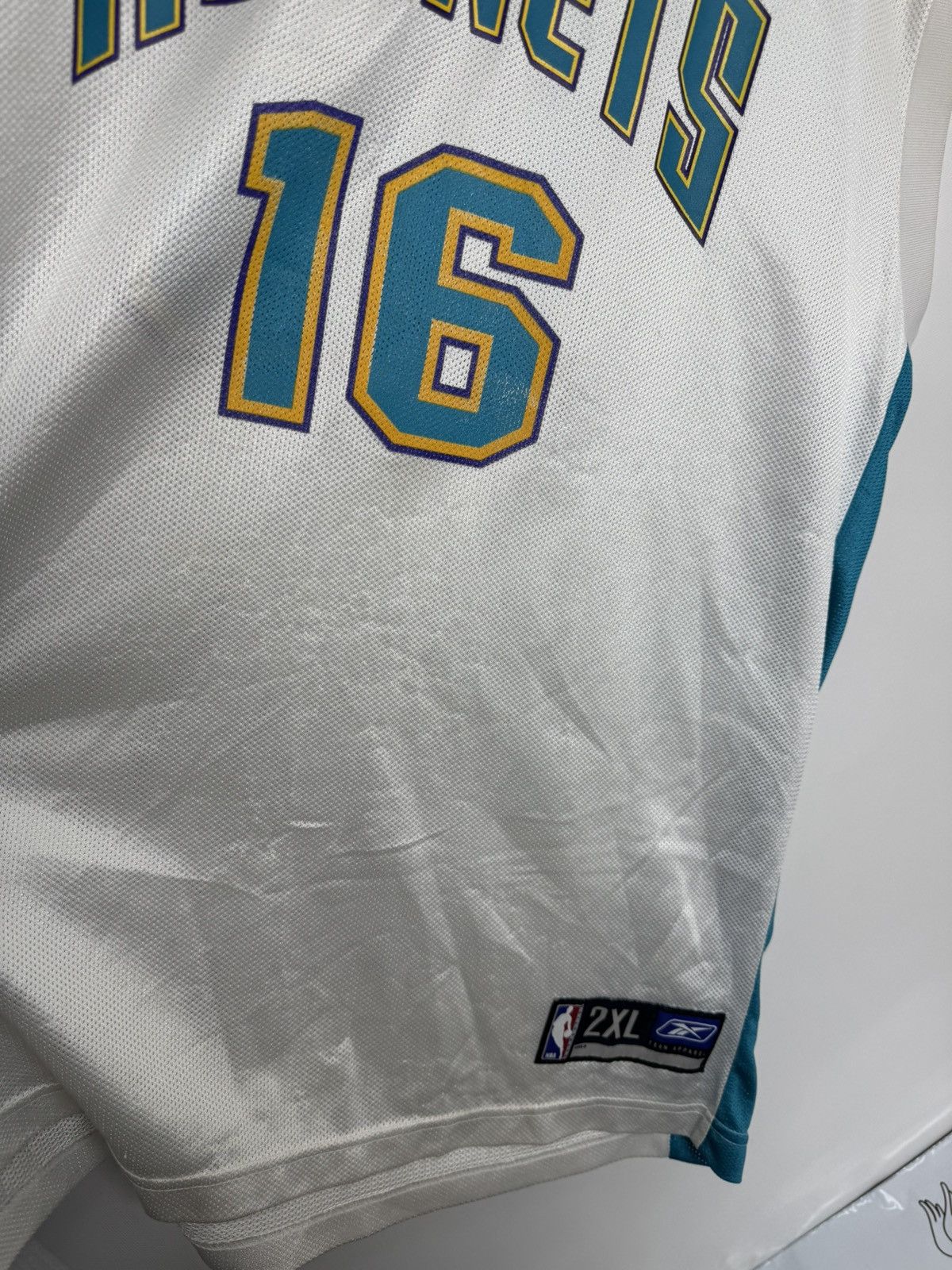 Reebok Vintage Peja Stojakovic New Orleans Hornets Adidas Swingman Size US XXL / EU 58 / 5 - 9 Thumbnail