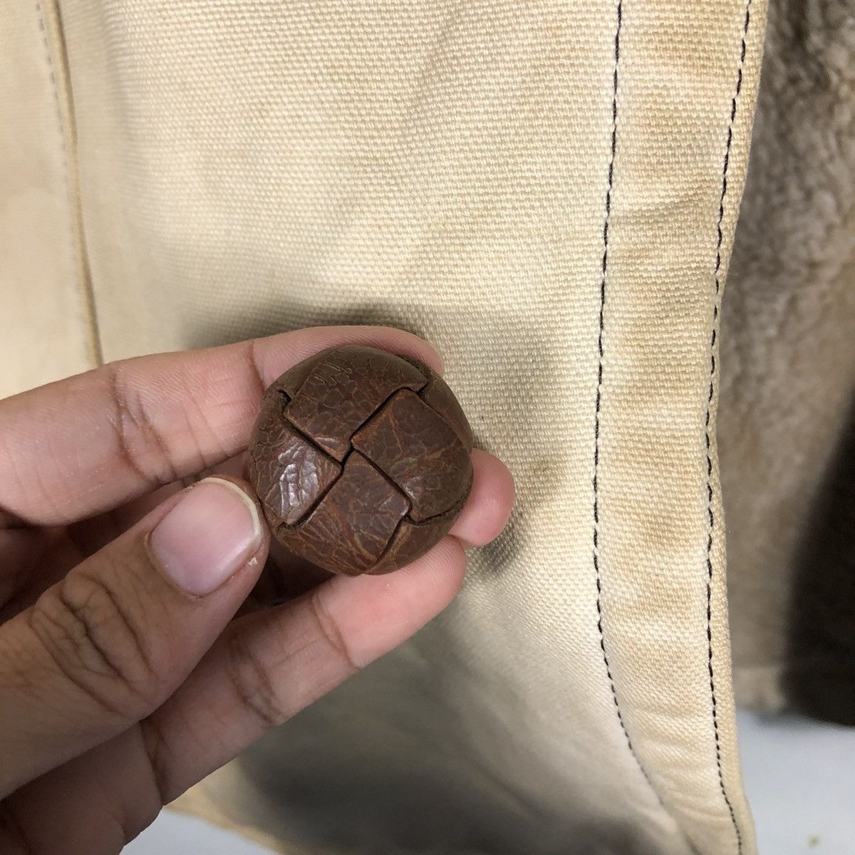 Vintage 📌Vintage Chore Work Jacket Blanket Campbell Made in Usa Size US M / EU 48-50 / 2 - 18 Thumbnail