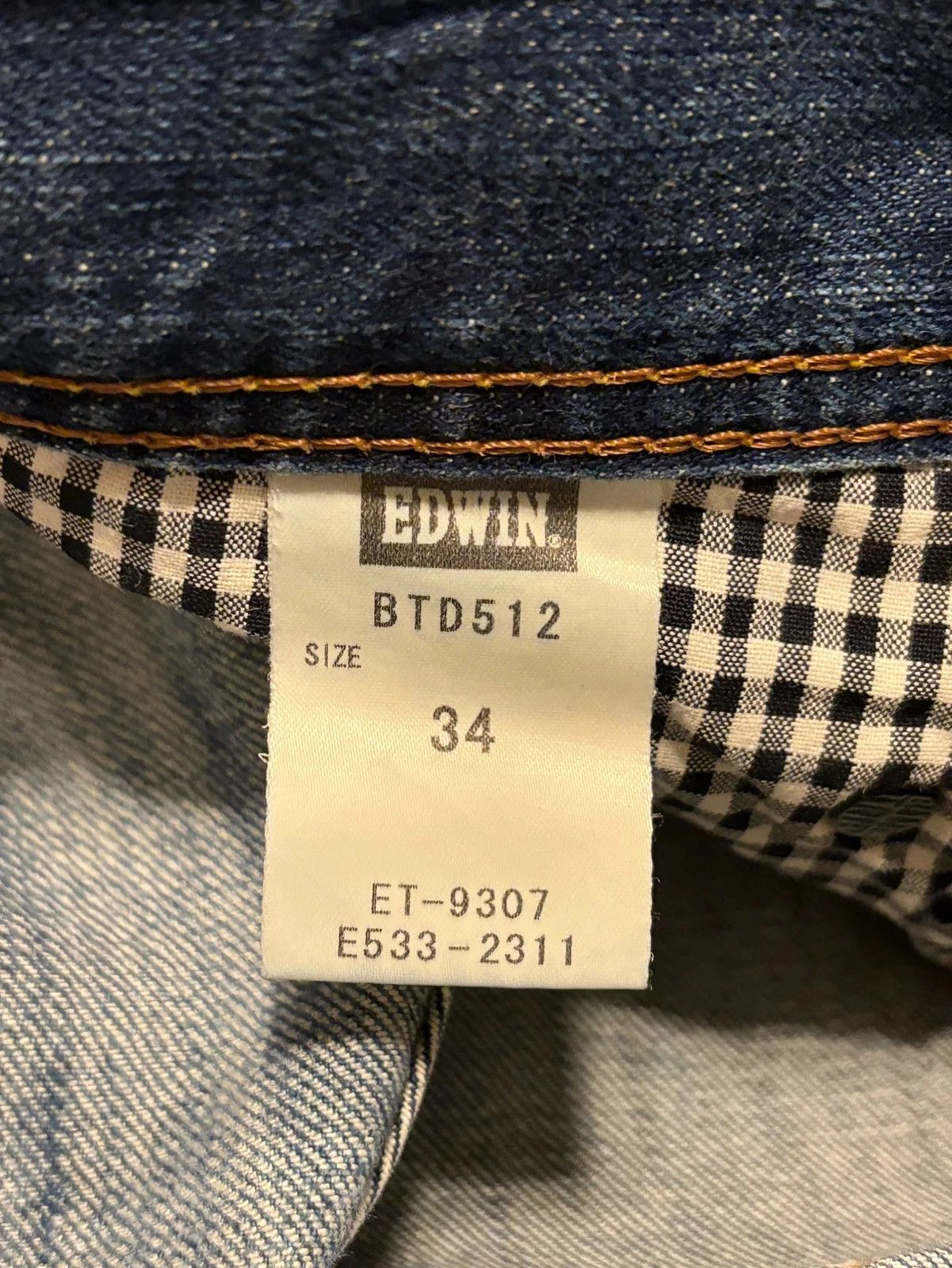 Edwin Edwin blue gradient bootcut denim jeans with patch detailing Size US 34 / EU 50 - 9 Thumbnail