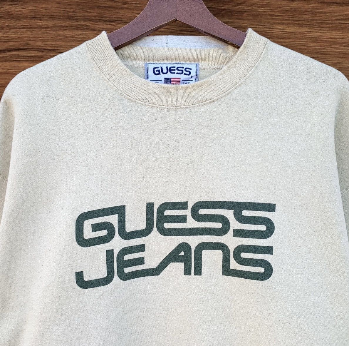 Guess Vintage 90s Guess Jeans Crewneck Sweatshirt Big Logo Size US XL / EU 56 / 4 - 3 Thumbnail