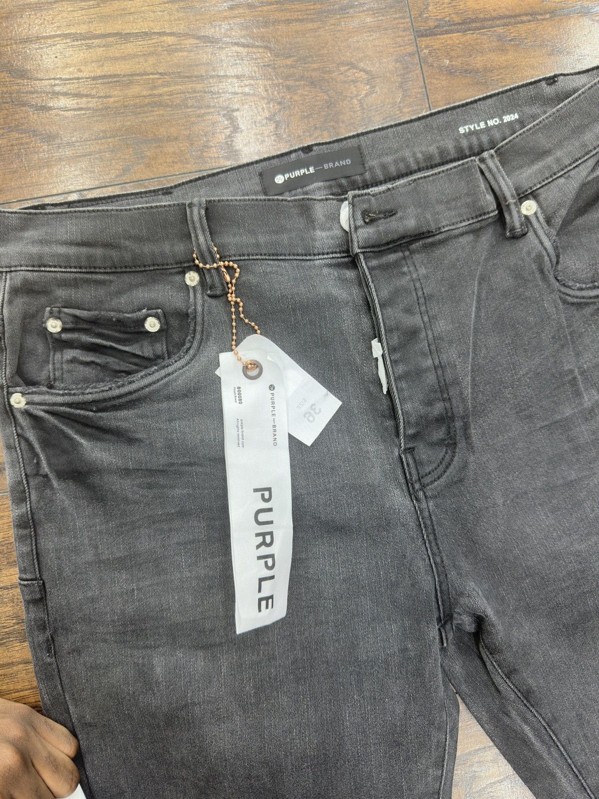 Purple Brand Purple Black Jeans Size US 36 / EU 52 - 3 Thumbnail