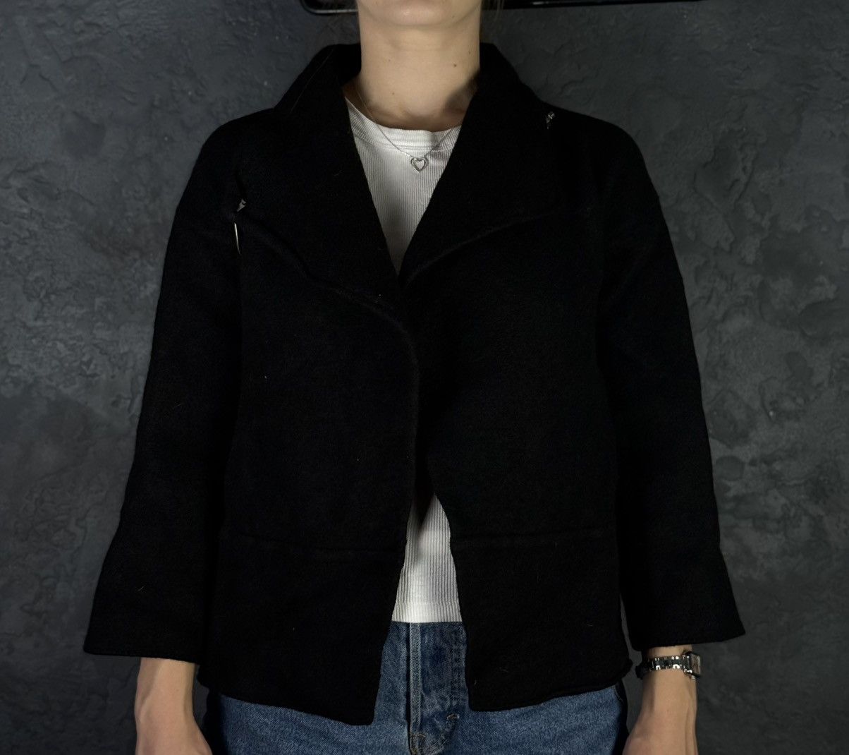 Allsaints AllSaints Merino Merino Wool Women’s Sweater Cardigan Size M / US 6-8 / IT 42-44 - 4 Thumbnail