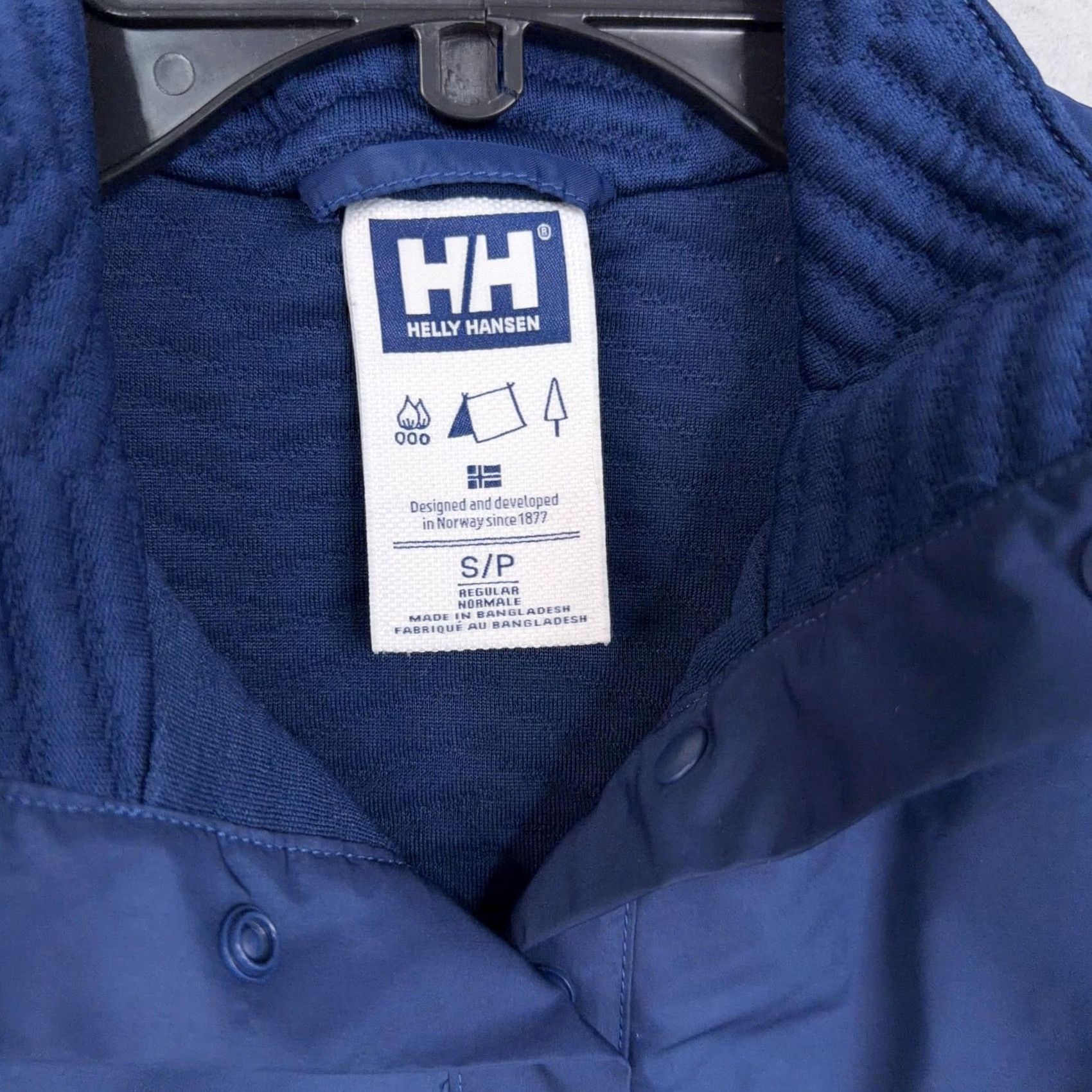 Helly Hansen Helly Hansen Jacket Womens Small Blue Fleece Snap Pullover Sailing GPYC Chevon Logo - HH Logo Patch Classic Outdoor Casual Size S / US 4 / IT 40 - 4 Thumbnail