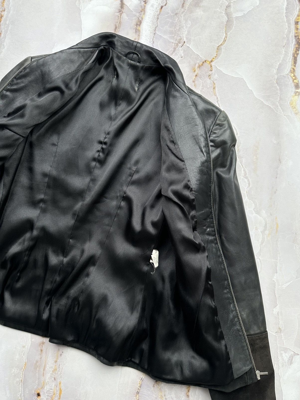 Japanese Brand Vintage Leather Jacket Size S / US 4 / IT 40 - 7 Thumbnail
