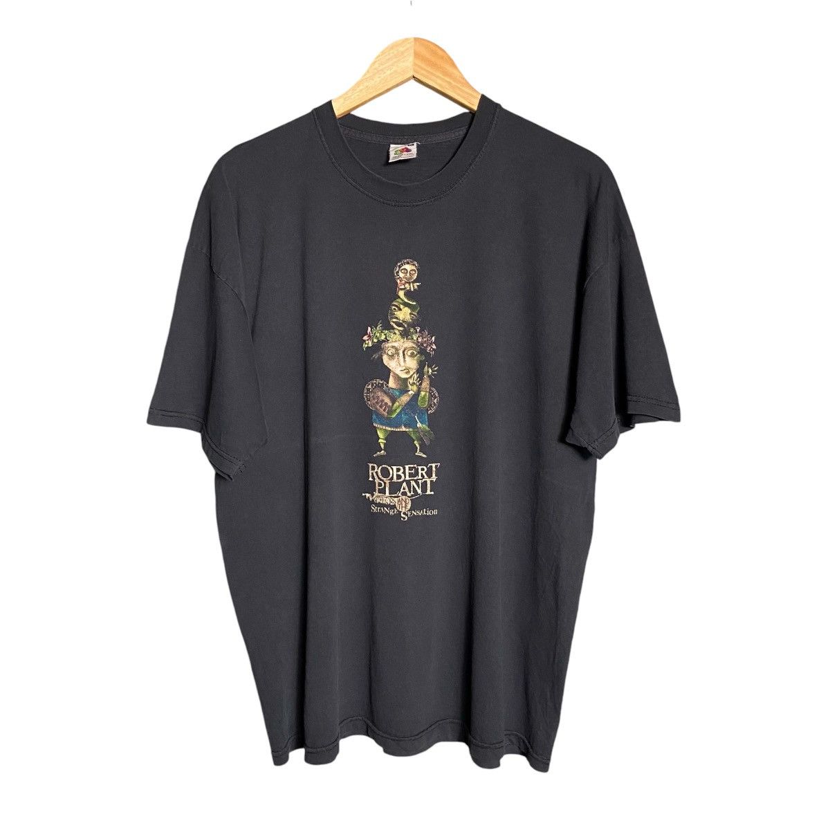 Band Tees × Vintage Vintage Robert Plant Band Tee / Jimmy Page Size US XL / EU 56 / 4 - 1 Thumbnail