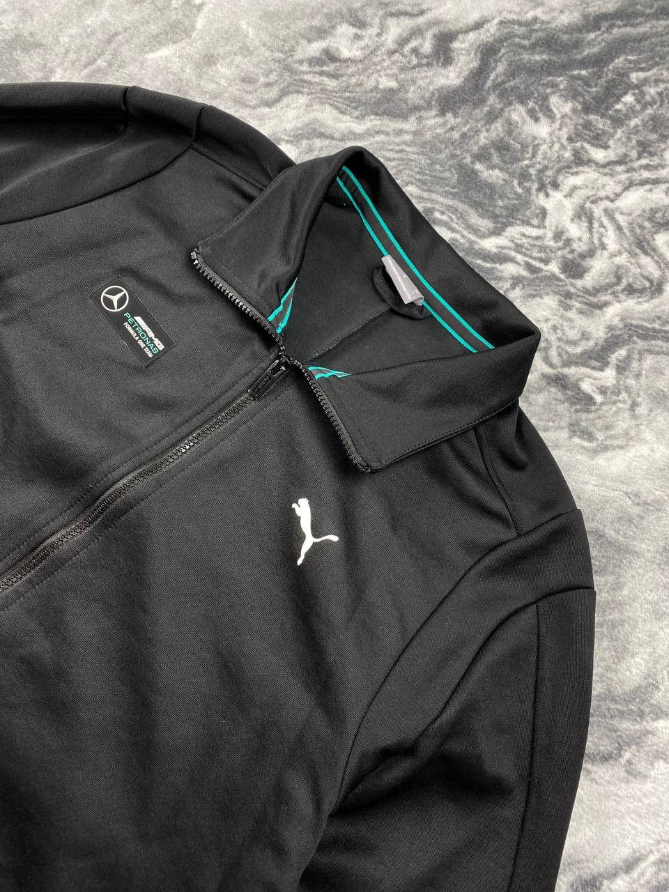Puma Puna Mercedes F1 Petronas Racing Track Jacket Men Size L Size US L / EU 52-54 / 3 - 6 Thumbnail