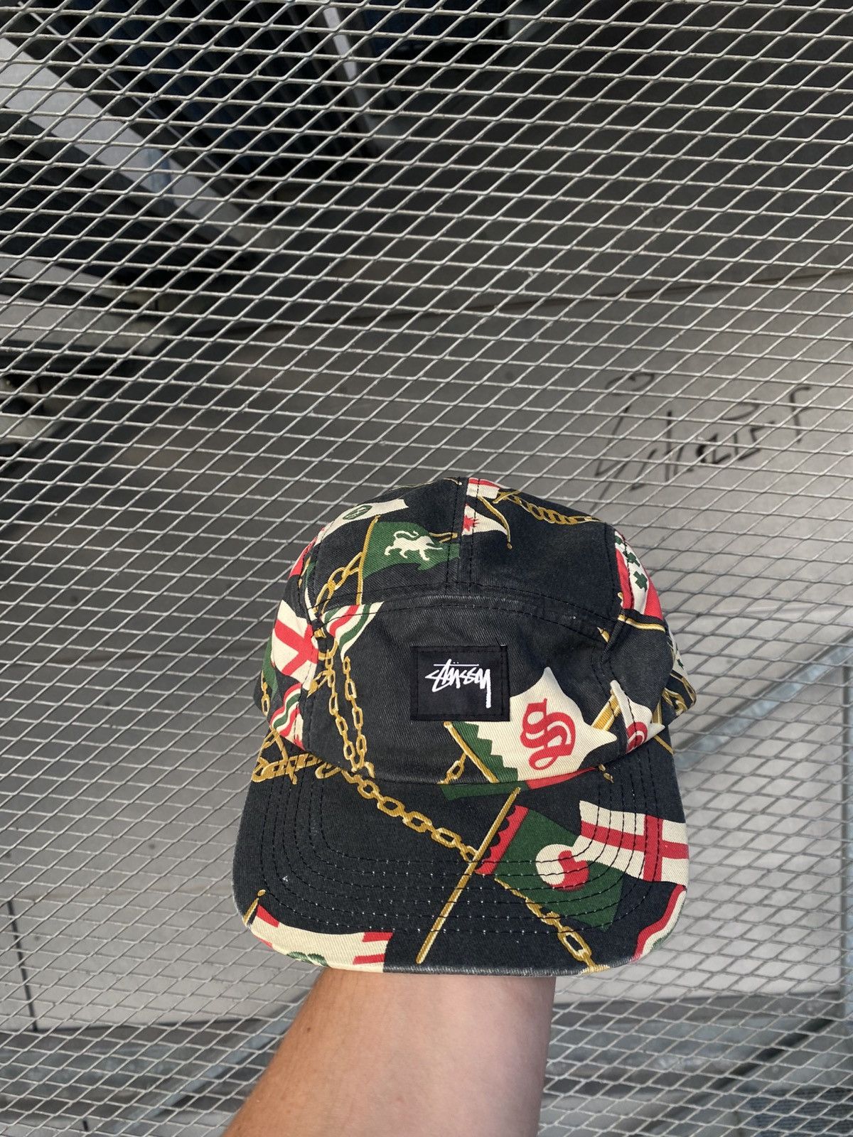 Stussy Vintage Stussy Overprinted Flannel Cap Size ONE SIZE - 1 Thumbnail