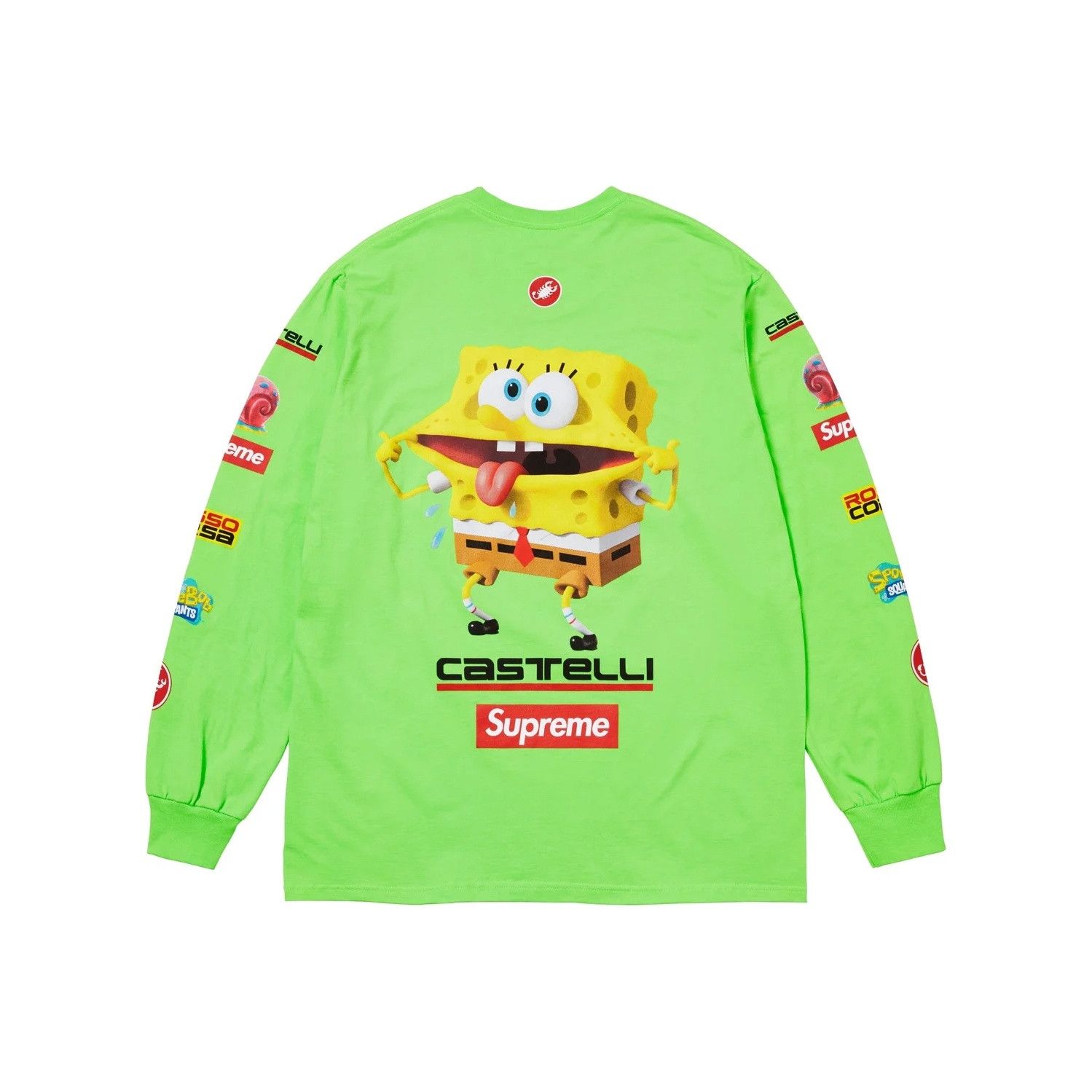 Supreme Supreme x Castelli x SpongeBob Racing L/S Tee Size M Size US M / EU 48-50 / 2 - 1 Thumbnail
