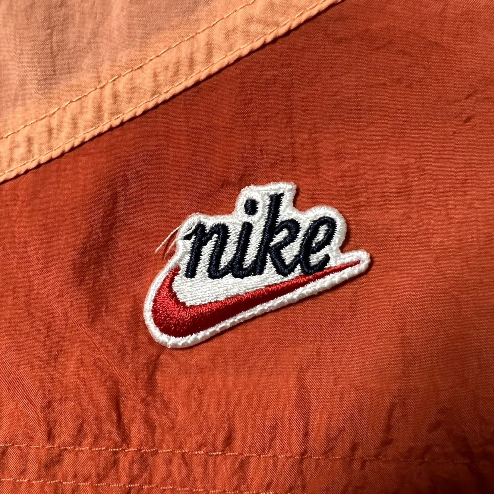 Nike Nike Sportswear Mens Shorts Heritage Windrunner Orange CU4436-861 Size US 31 - 2 Thumbnail