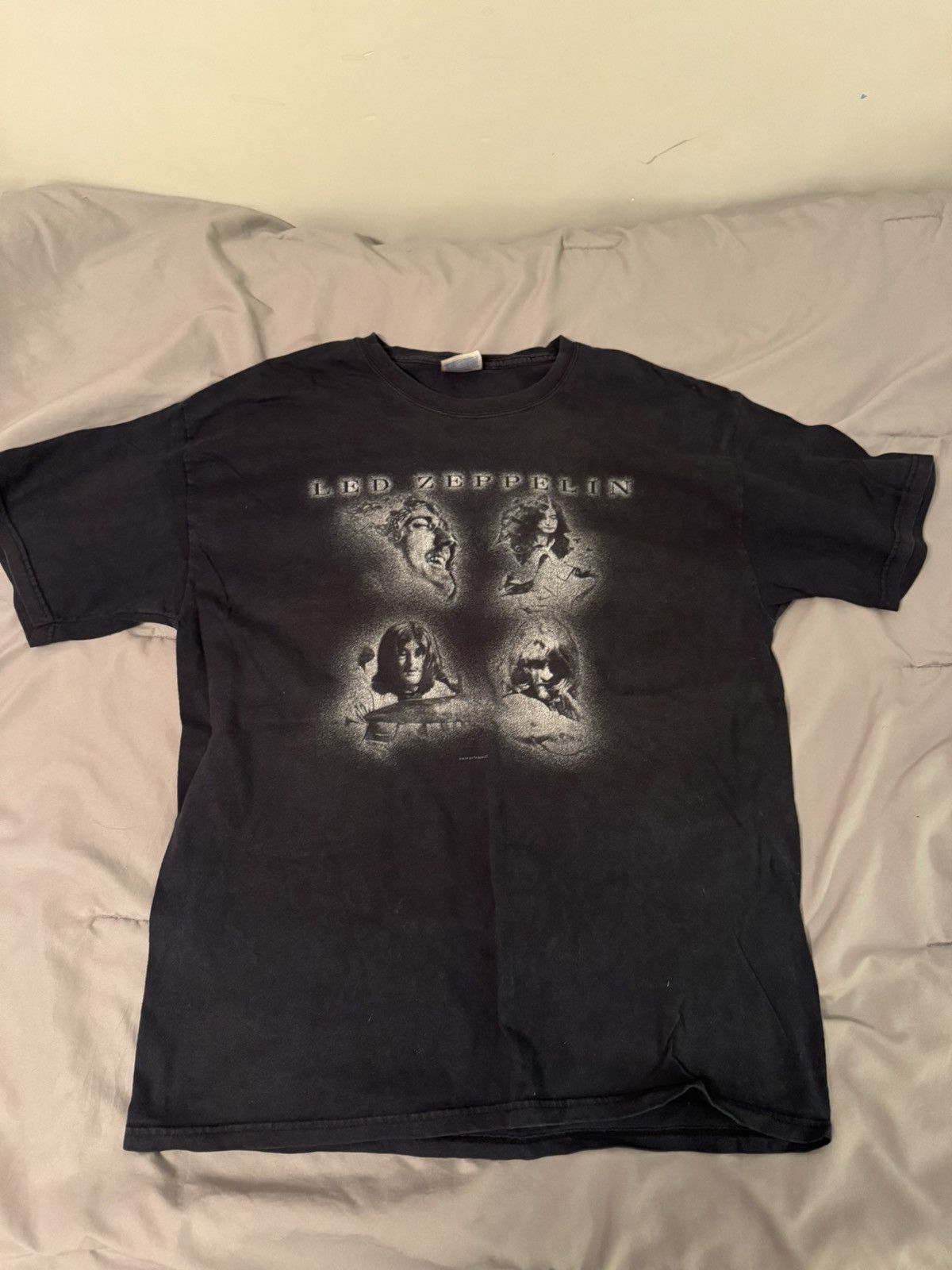 Led Zeppelin × Vintage Vintage Led Zeppelin BBC T Shirt Size US L / EU 52-54 / 3 - 1 Thumbnail