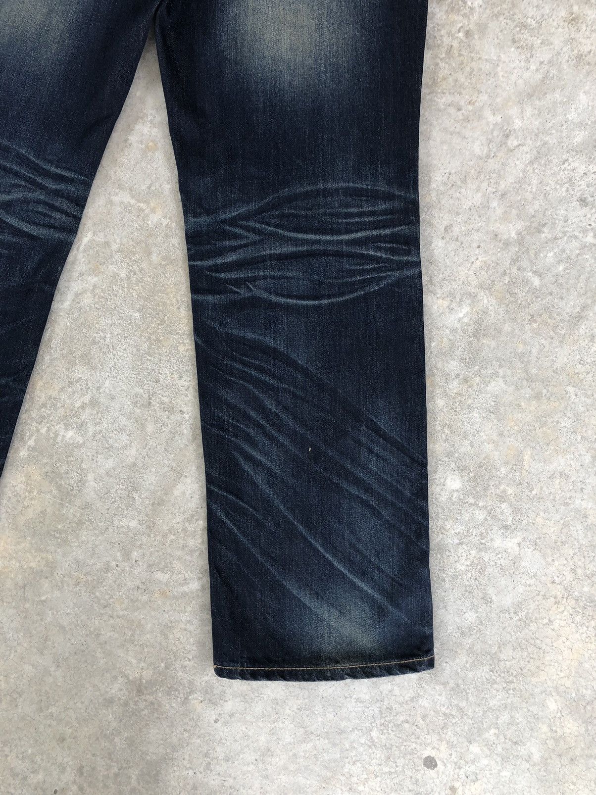 Japanese Brand Yoshitomo Nara Lolita Smile Distressed Jeans Size US 34 / EU 50 - 12 Thumbnail