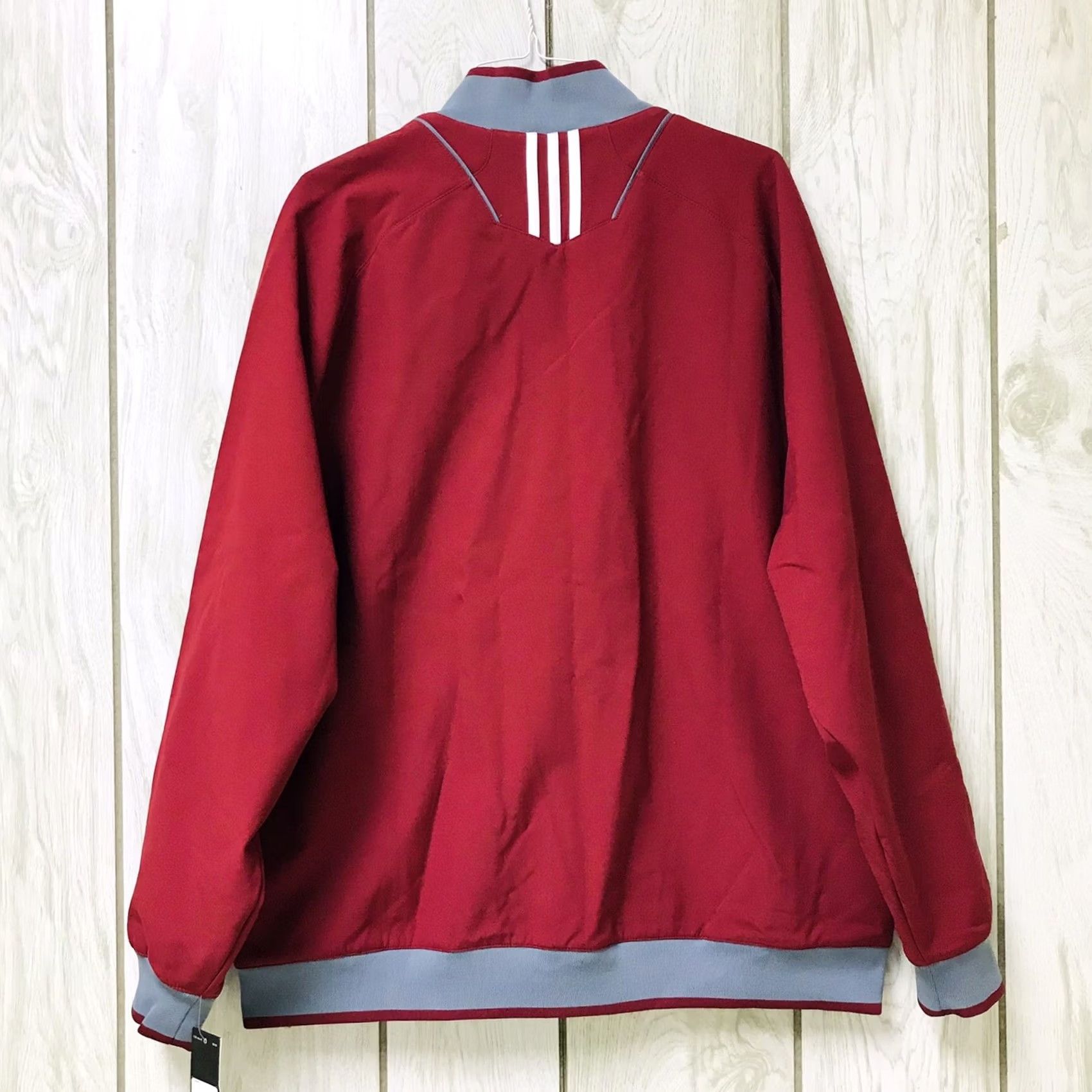 Adidas Adidas Men Game Day Soft Shell Full Zip Jacket XL Size US XL / EU 56 / 4 - 2 Thumbnail