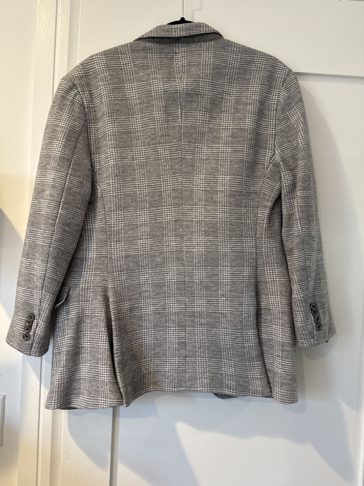 Bonobos Wool Grey and White Bonobos Blazer Size 38S - 1 Thumbnail