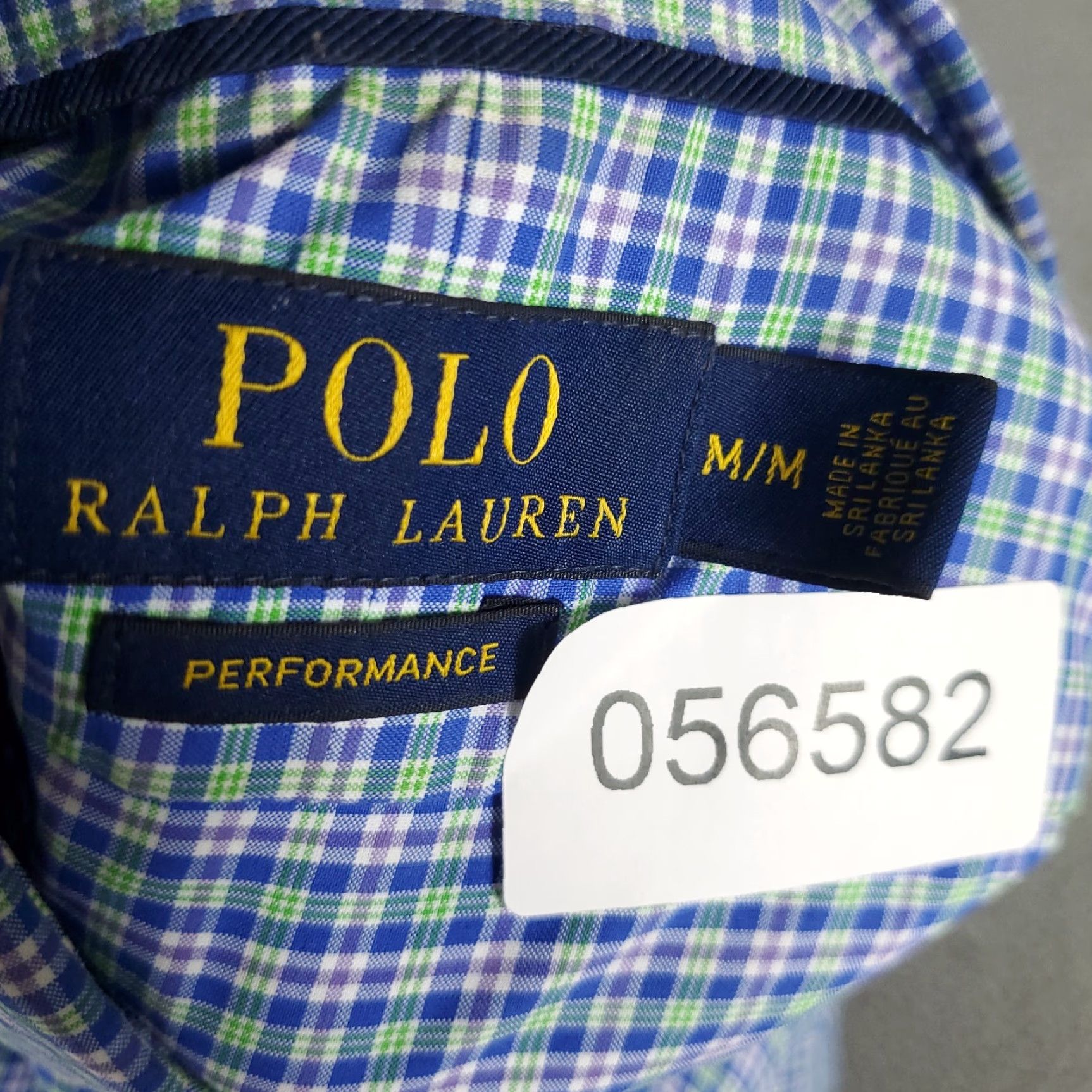Ralph Lauren Ralph Lauren Button-Up Shirt Mens Medium Blue Plaid Long Sleeve Regular Fit Classic Preppy Size US M / EU 48-50 / 2 - 8 Thumbnail