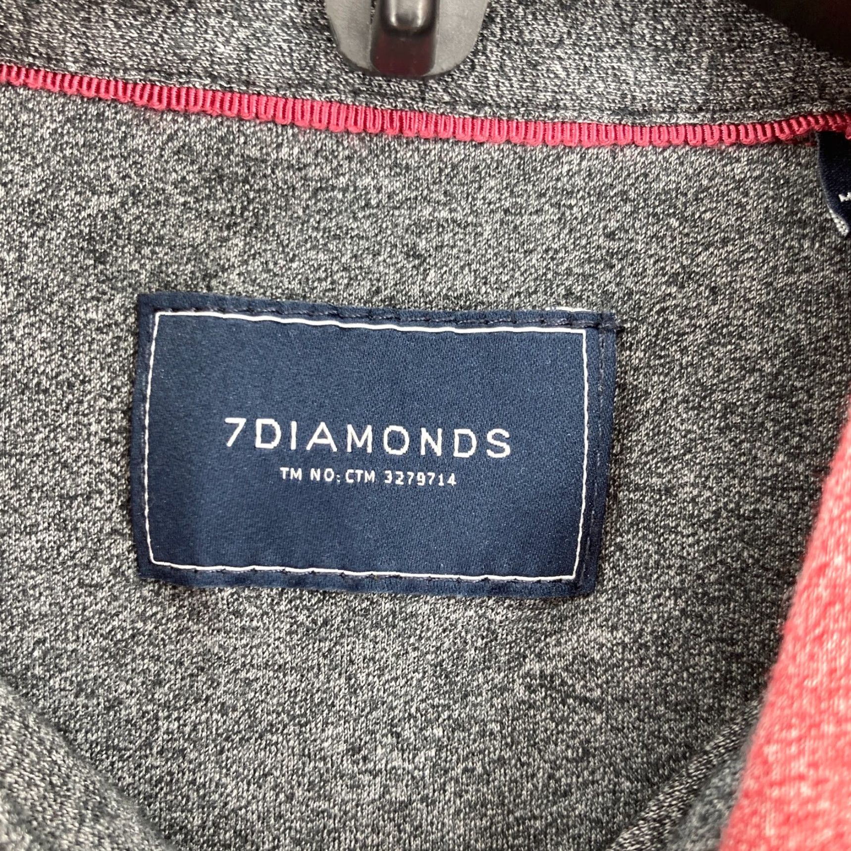 Vintage 7 Diamonds Polo Shirt Mens Red Size L Short Sleeve Pocket Casual Travel Size US L / EU 52-54 / 3 - 6 Thumbnail